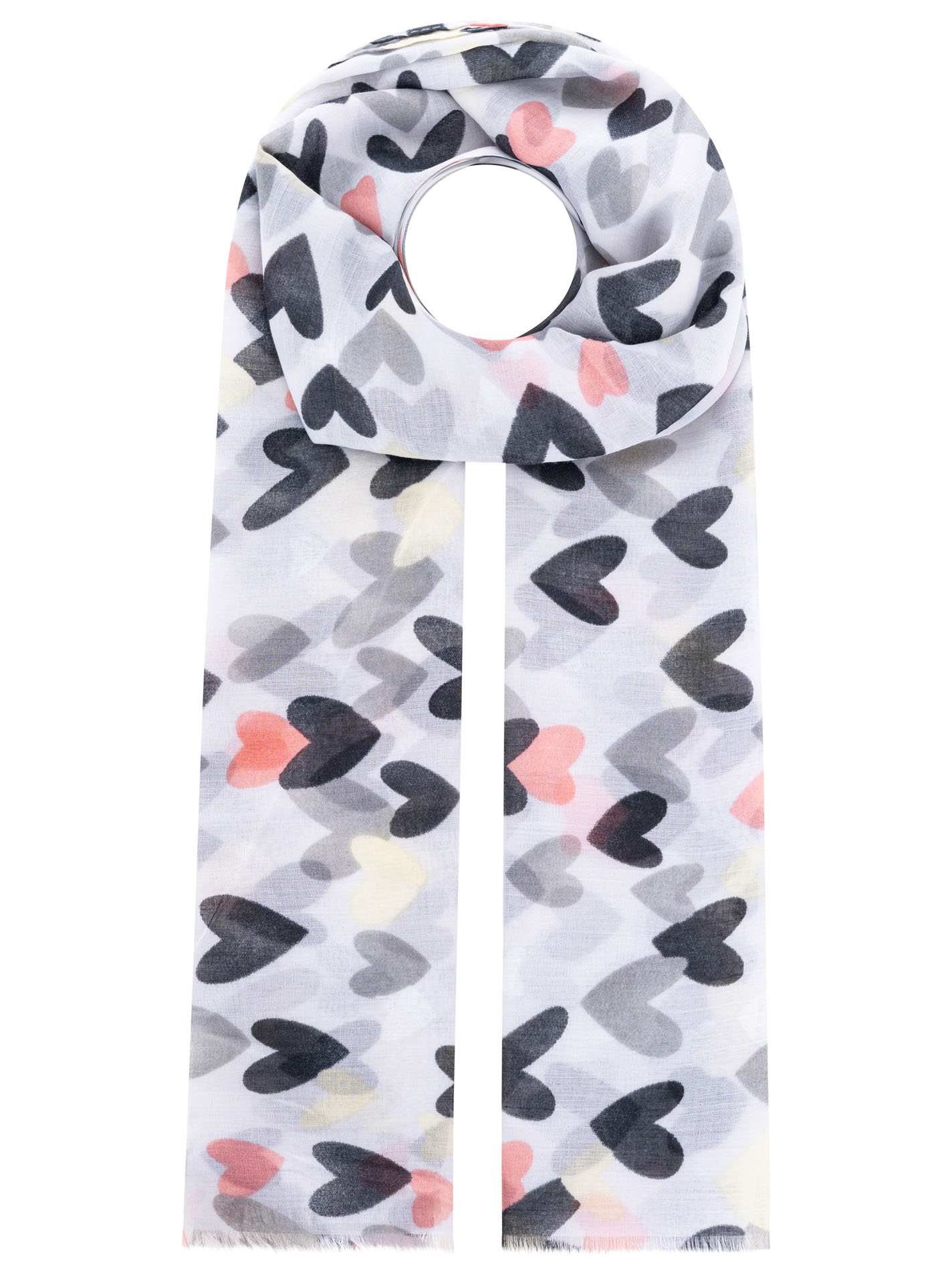 Schal "Herzen Mix"