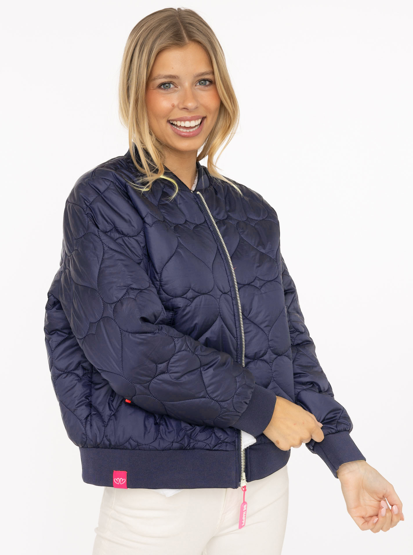 Bomberjacke "Be Happy"