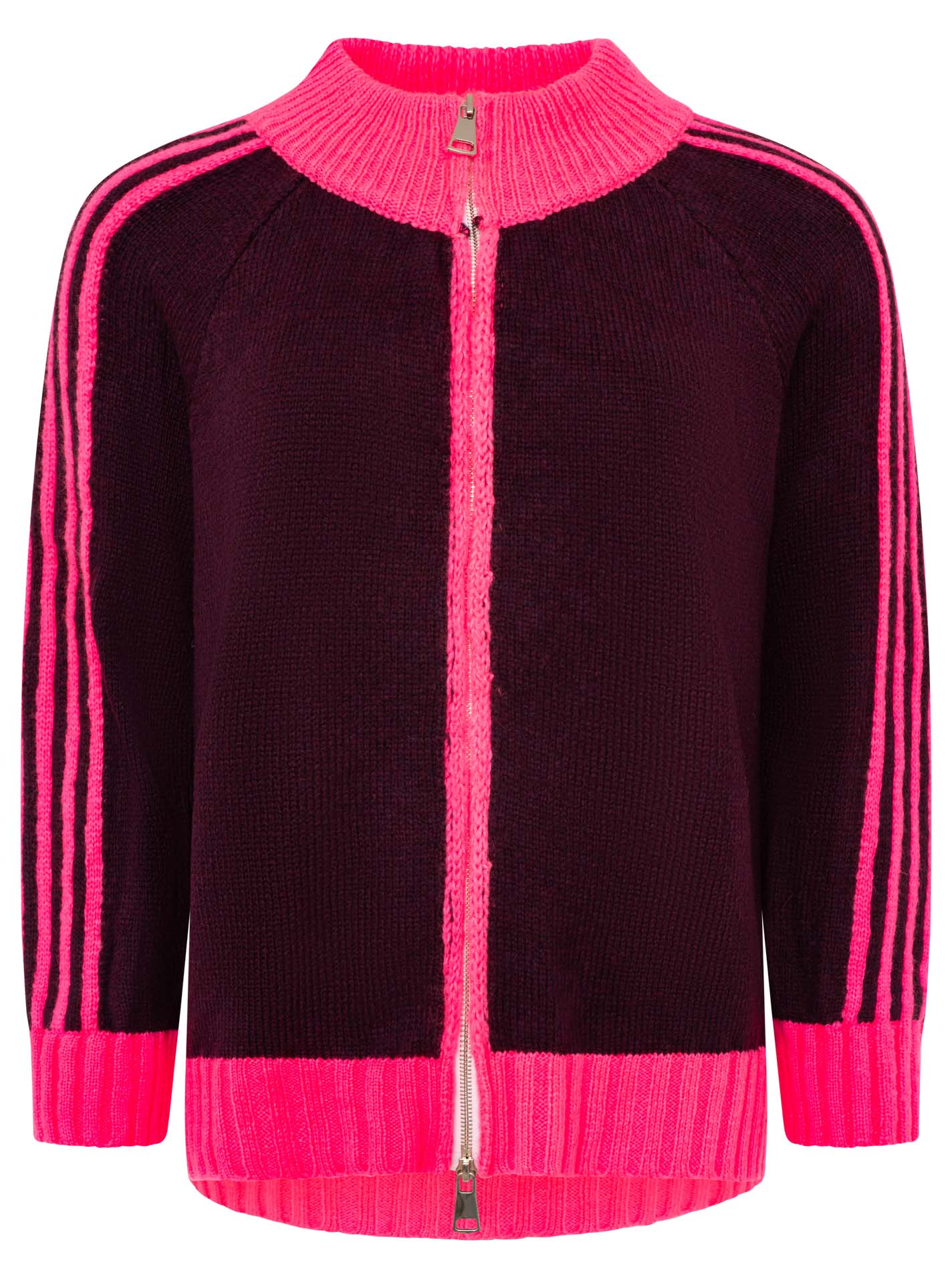 Zipper Jacke Wollmix