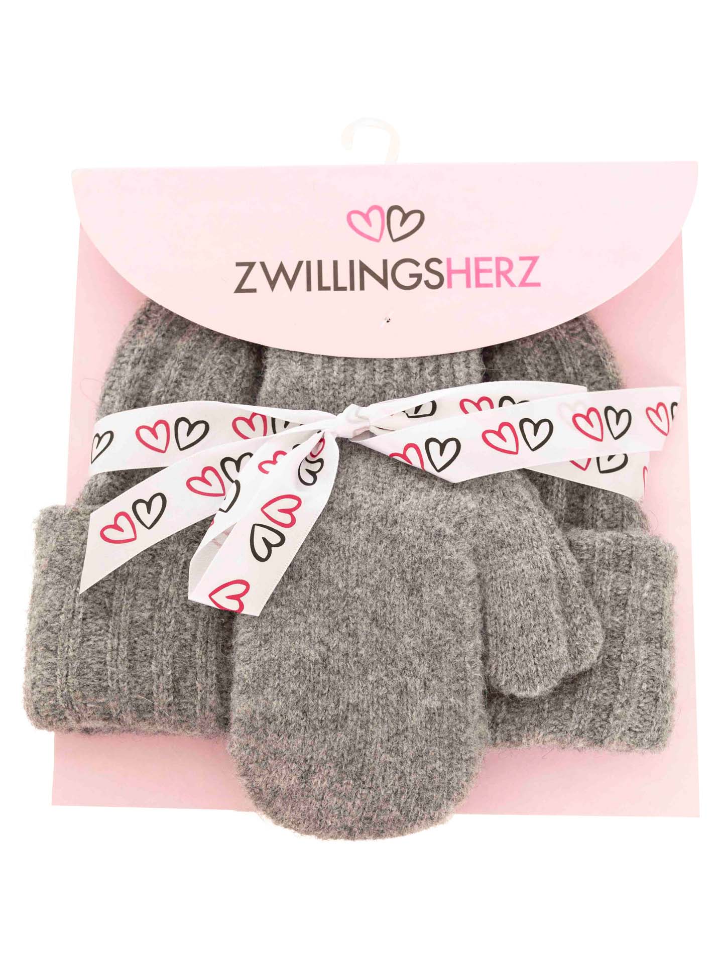 Geschenk Set Mütze & Fäustlinge
