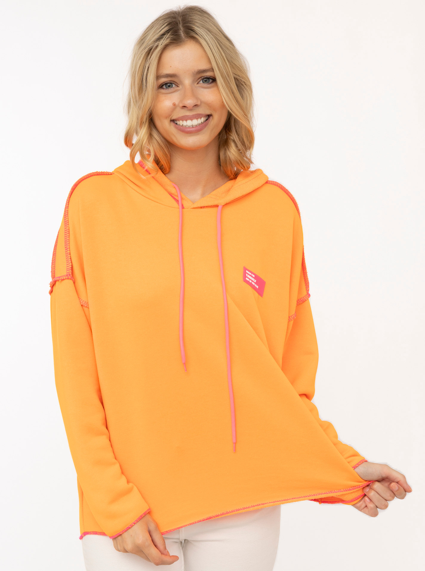 Hoodie BW "Neon Colors"