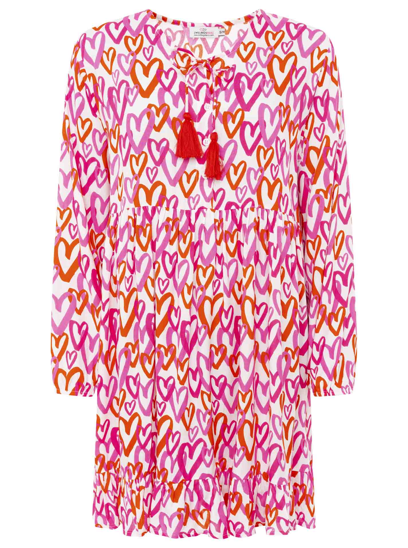 ART693a7b8964570_013_Kleid_BeMine_33455_Pink Kleid "Be Mine"