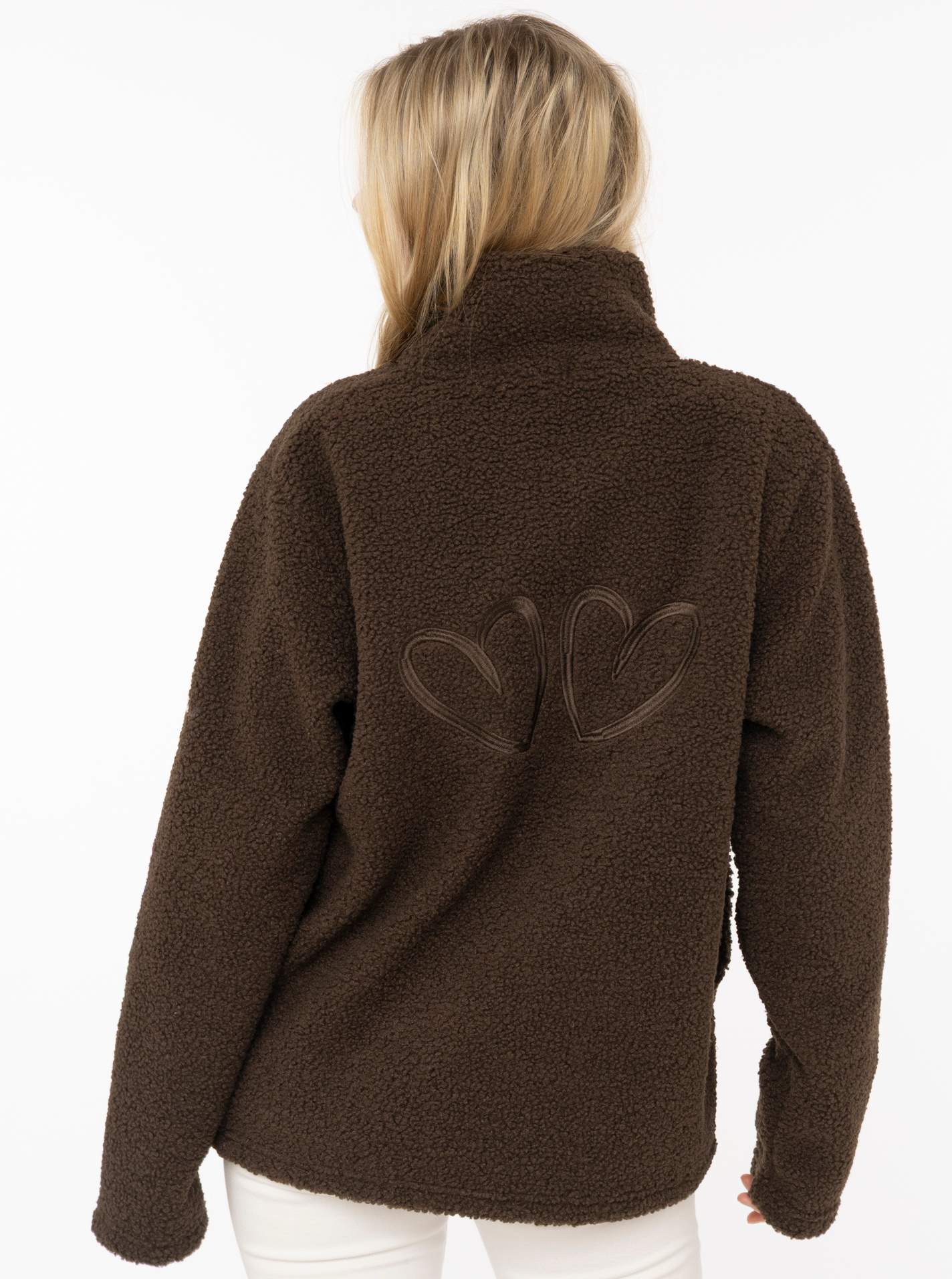 Teddy Zip Jacke "ZH Stick"