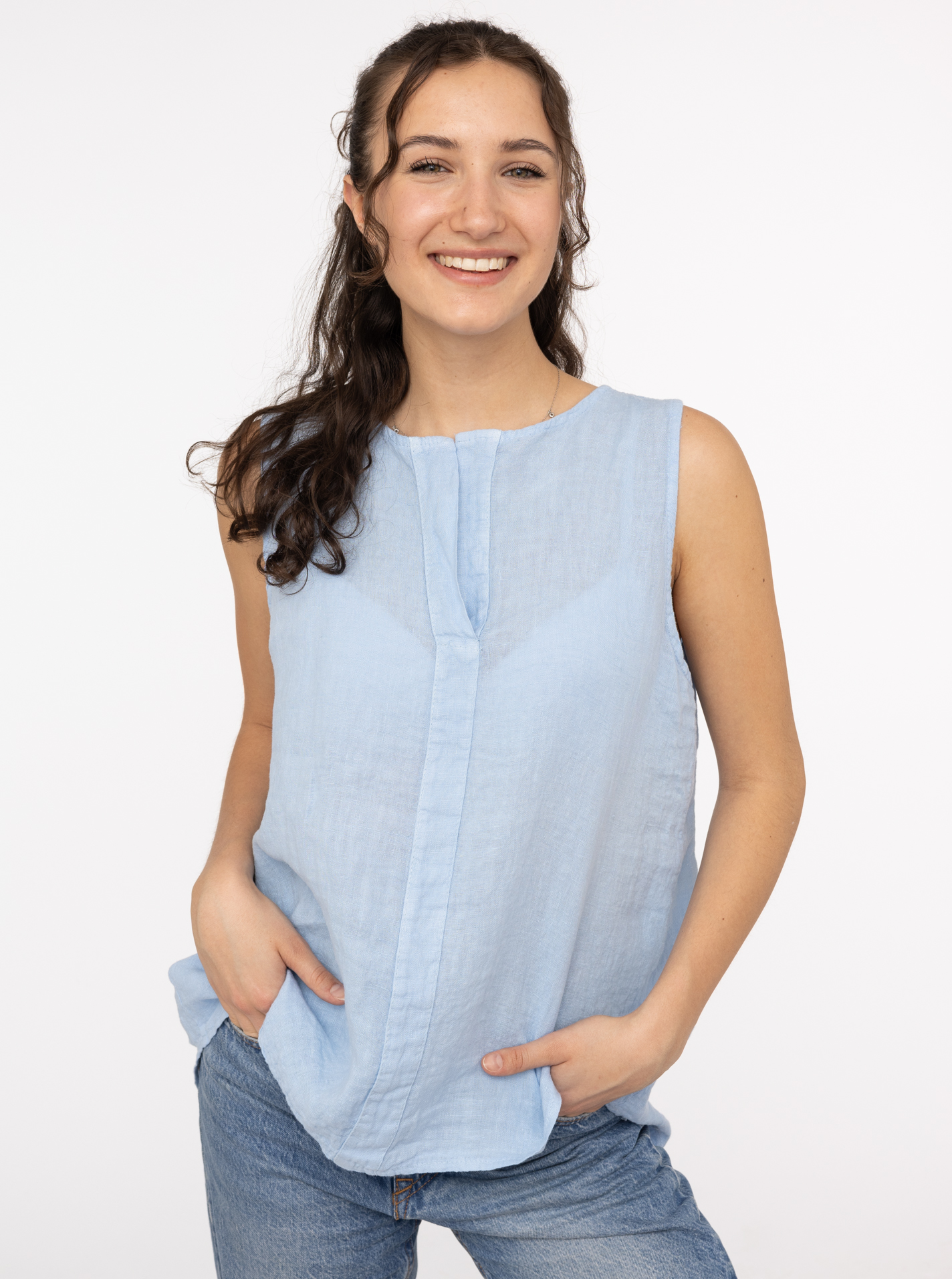 100% Leinen Top "Classic"