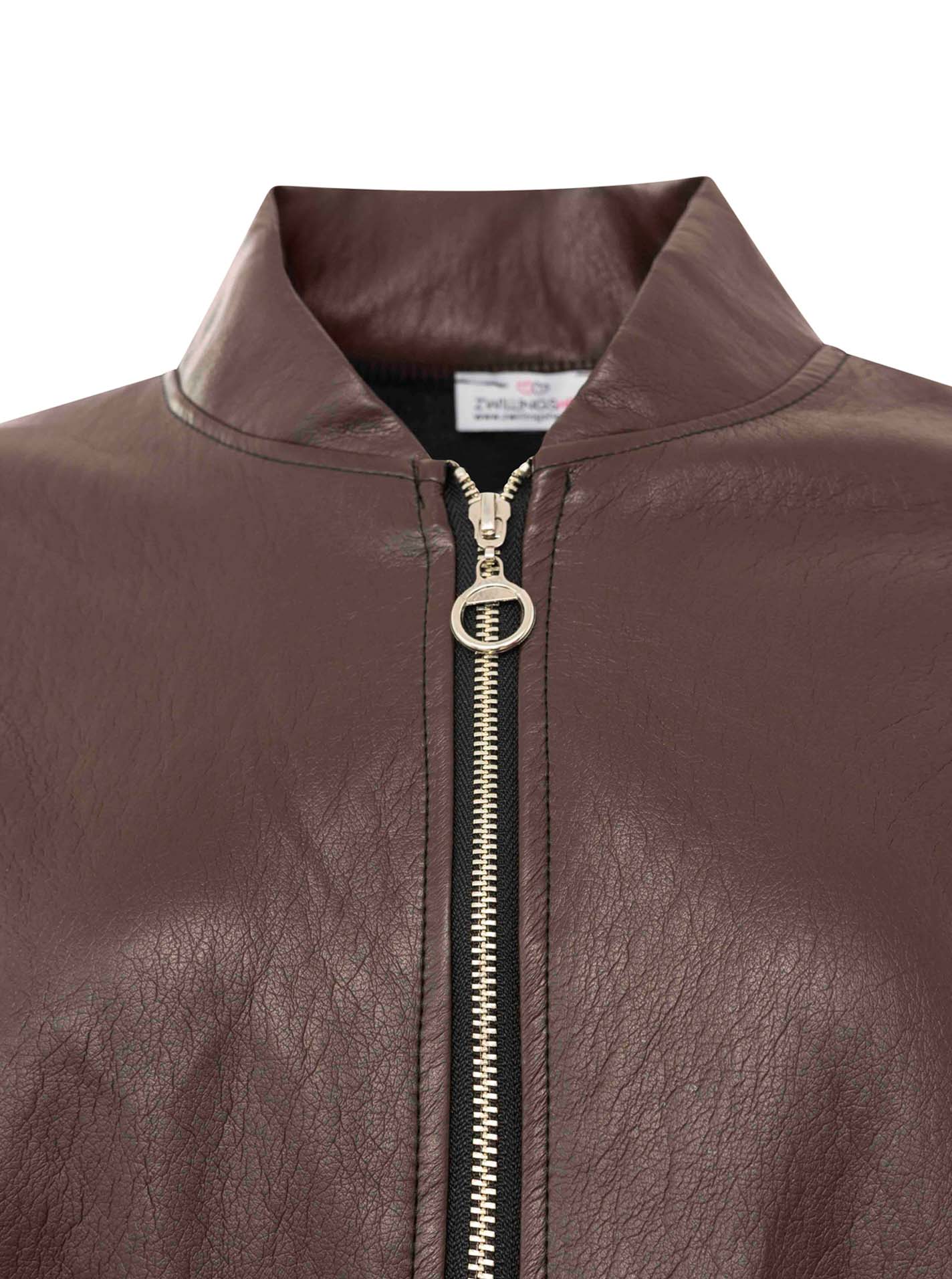 Jacke PU "Lederoptik"