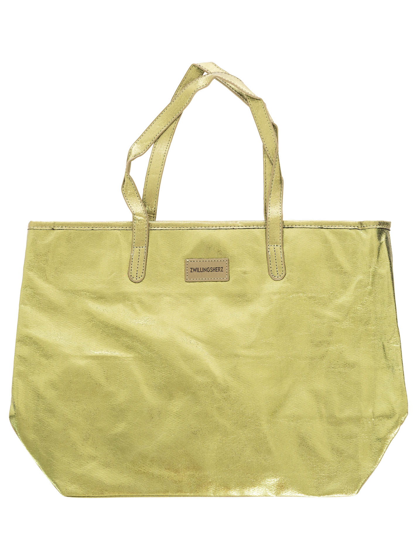 Metallic Shopper "Riemen"