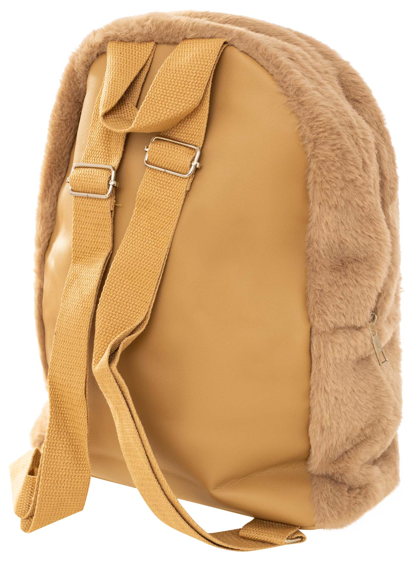 Rucksack Fake Fur "Leo & Herz"