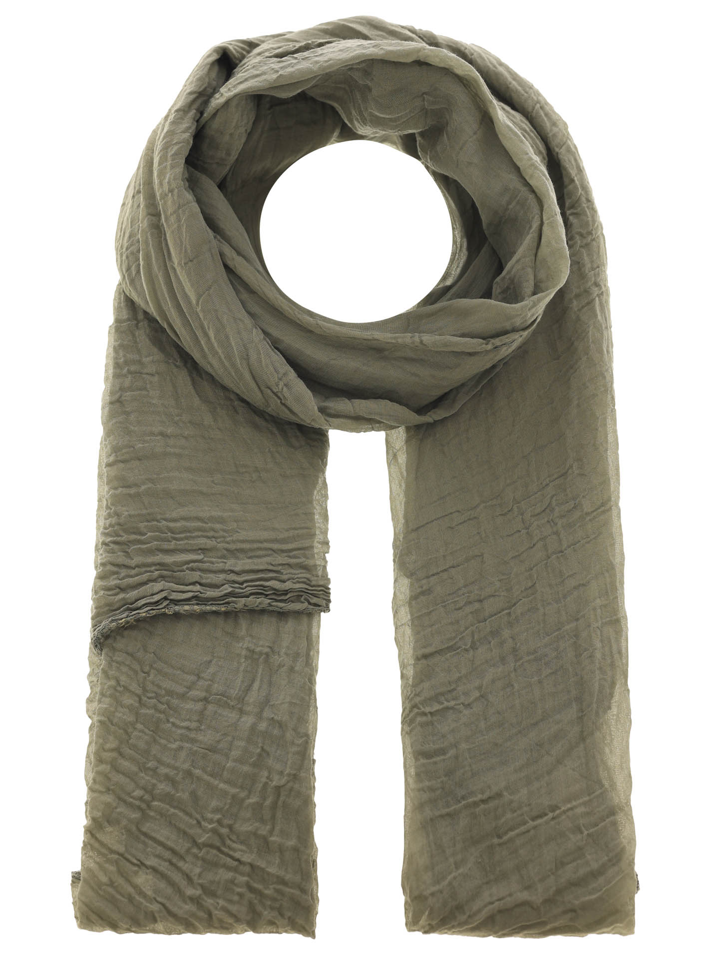 Schal BW/Seide "Uni II"