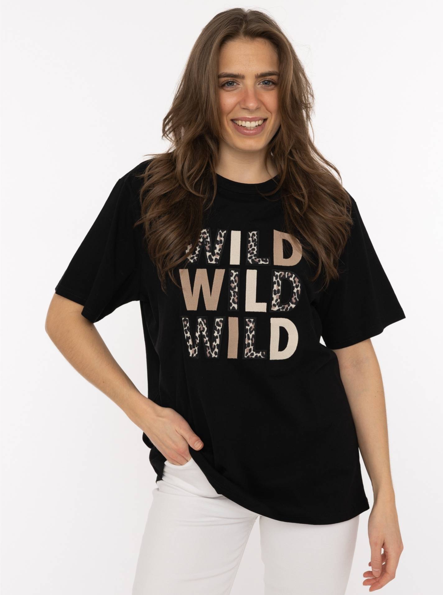 T-Shirt Oversize "Wild Wild Wild"