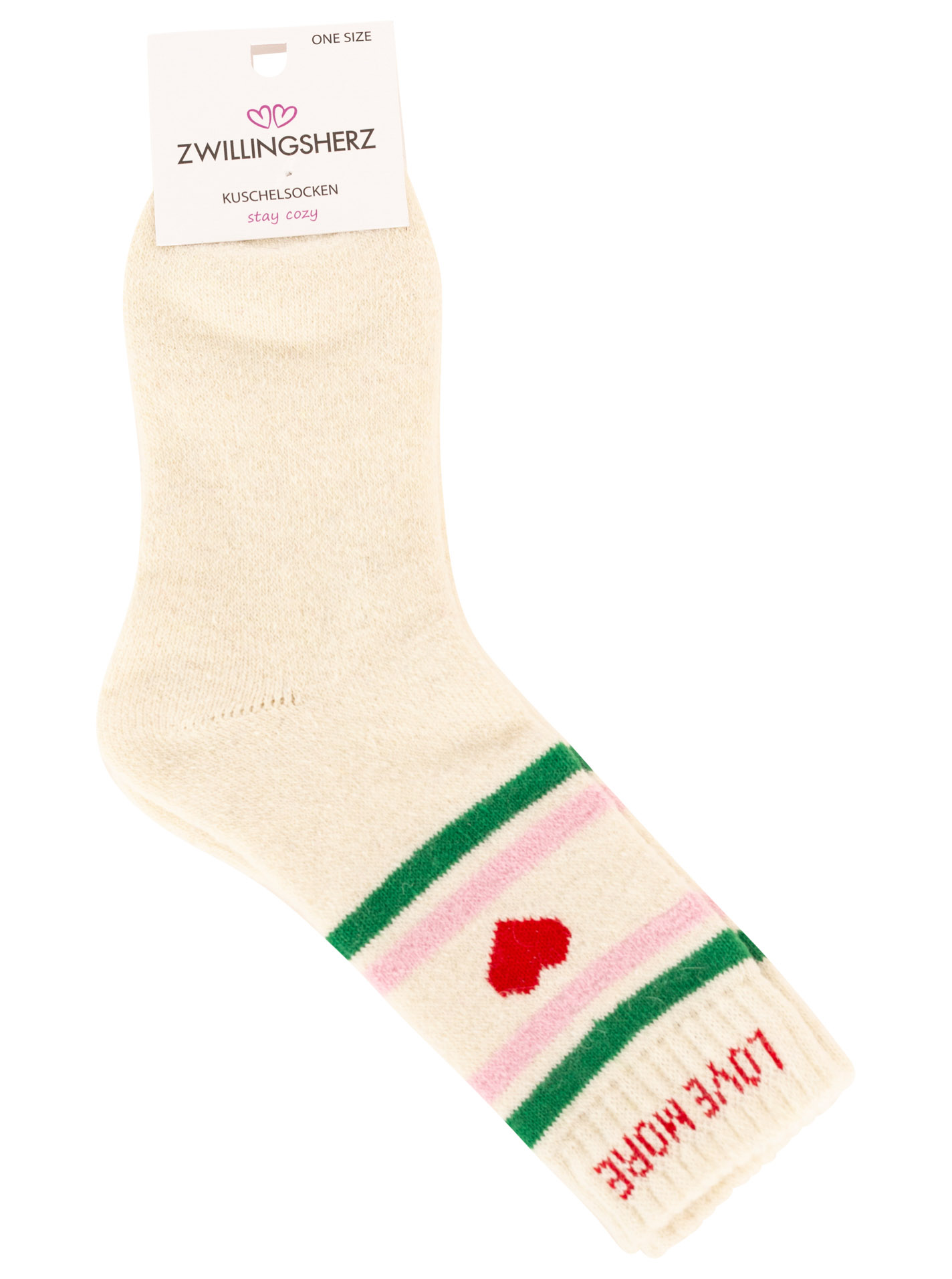 10er Set Socken "Love More"