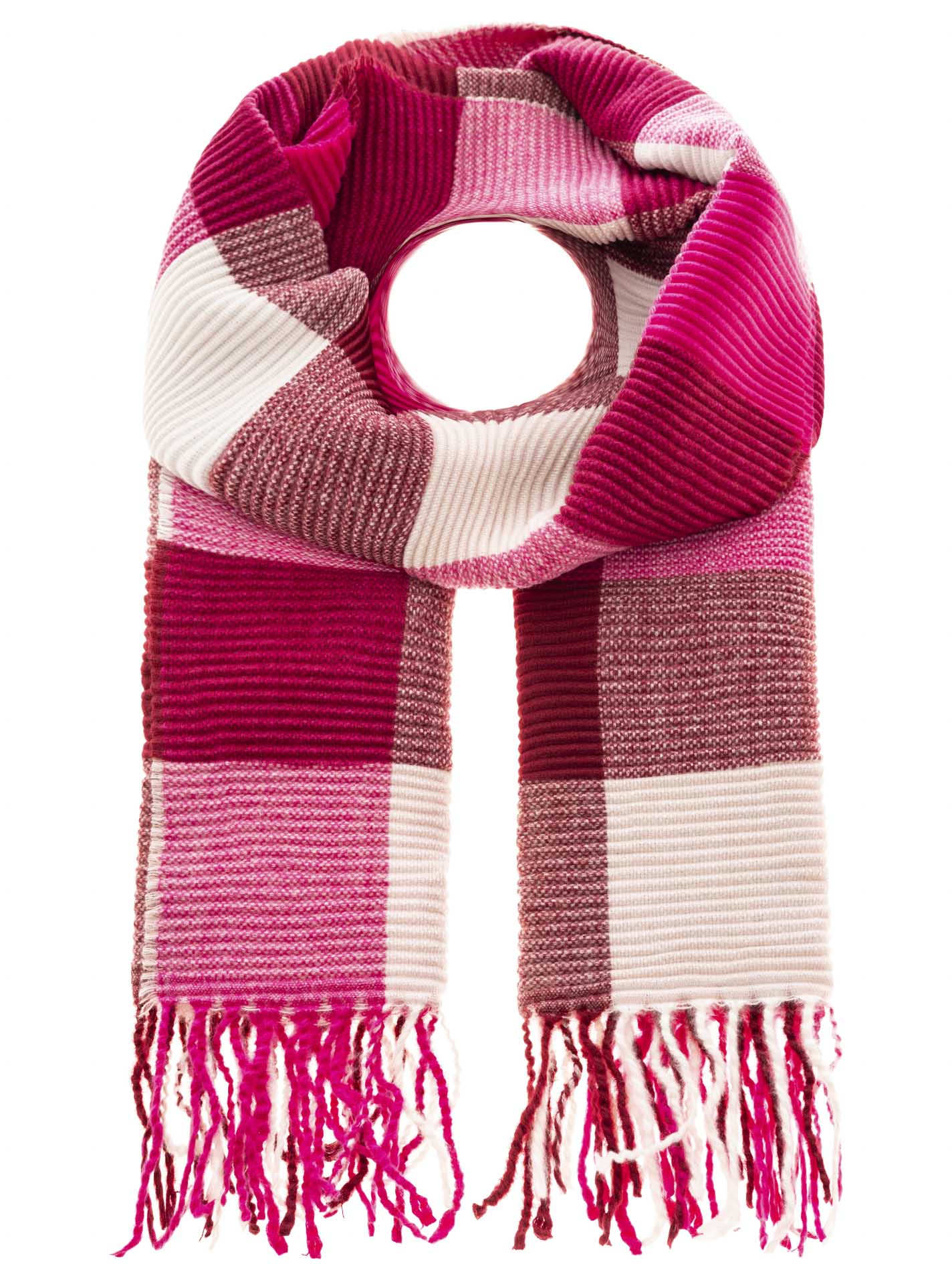 Winterschal Viskose "Wave Karo"