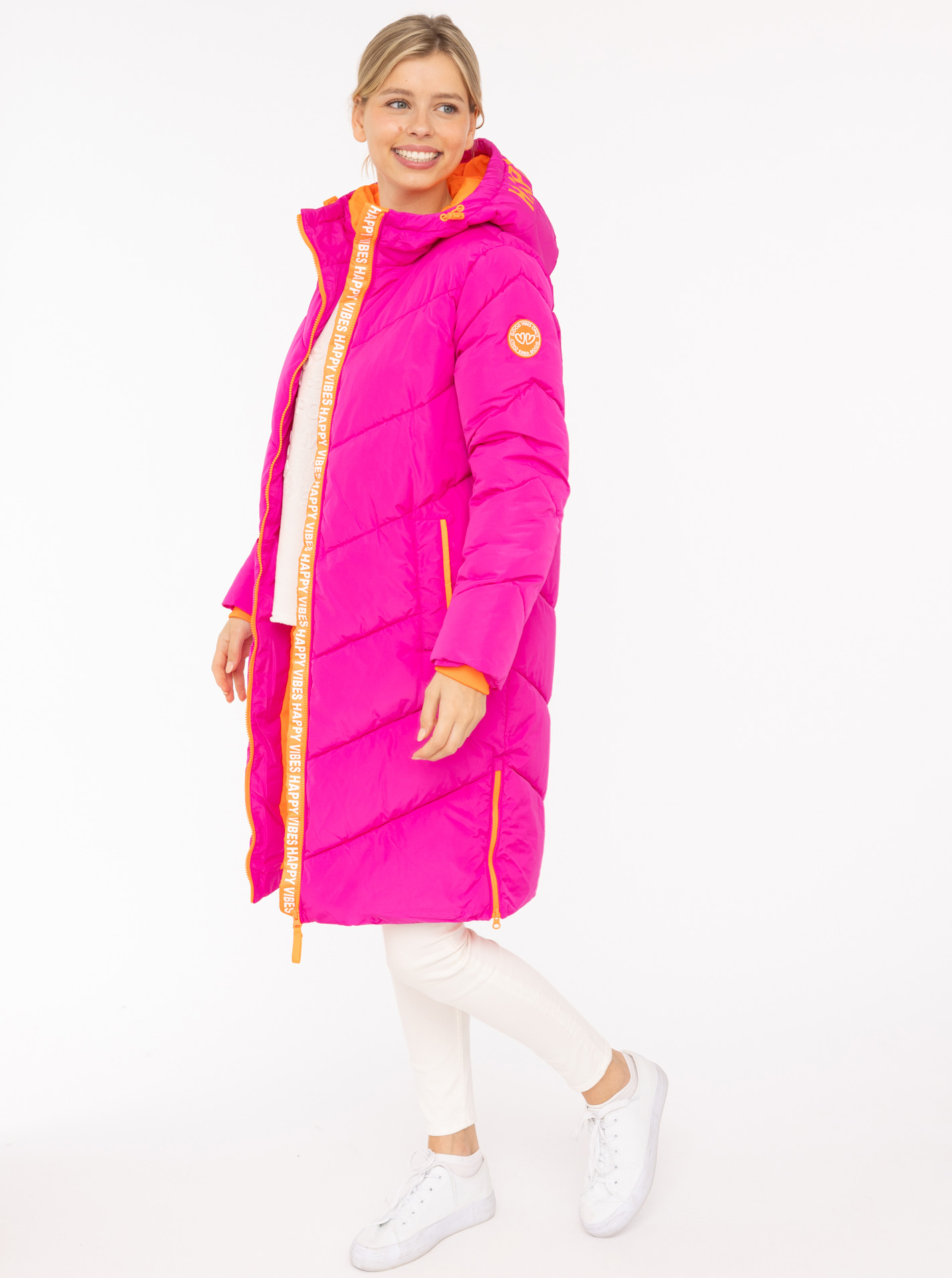 Steppmantel "Happy Vibes"