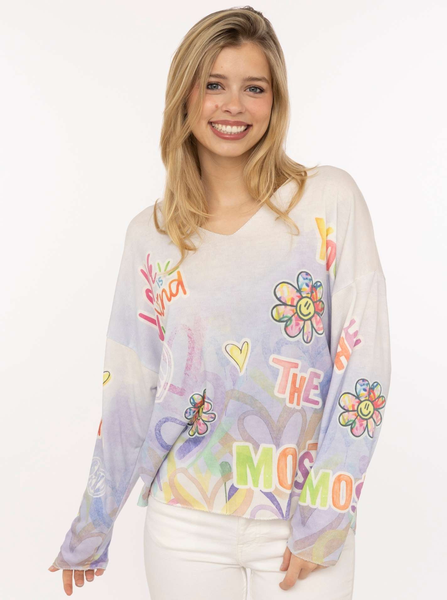 ART69bd006e7b66f_023_Model_SommerPullover_Loveiskind_2016AAU_023_Lila Sommer Pullover "Love is Kind"