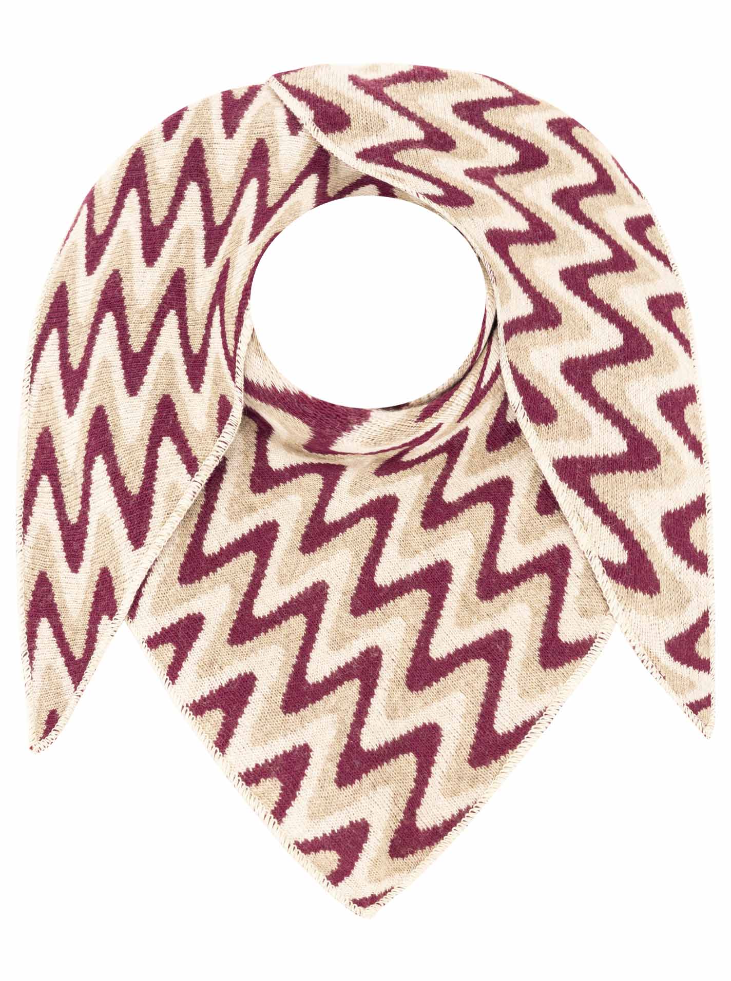 Dreieckstuch Cashmere Mix "Winter Waves" Dreieckstuch Cashmere Mix "Winter Waves"