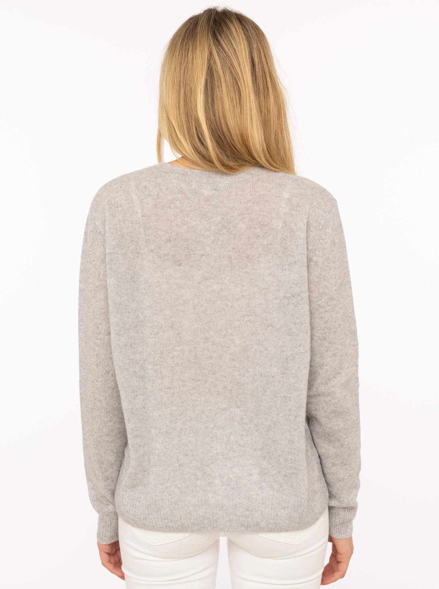 100% Cashmere Rundhalspullover HAPPY