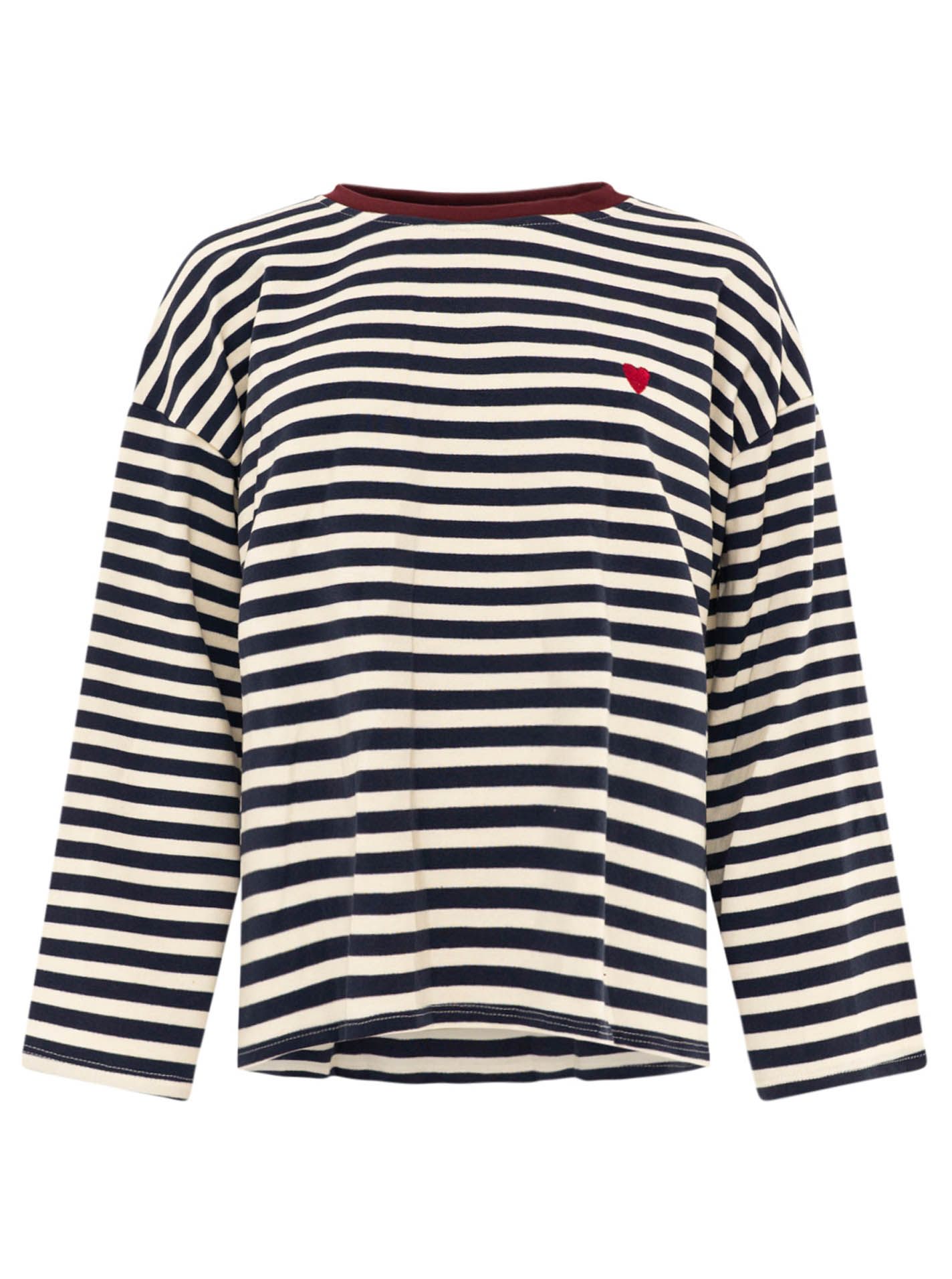 Longsleeve "Streifen & Herz"