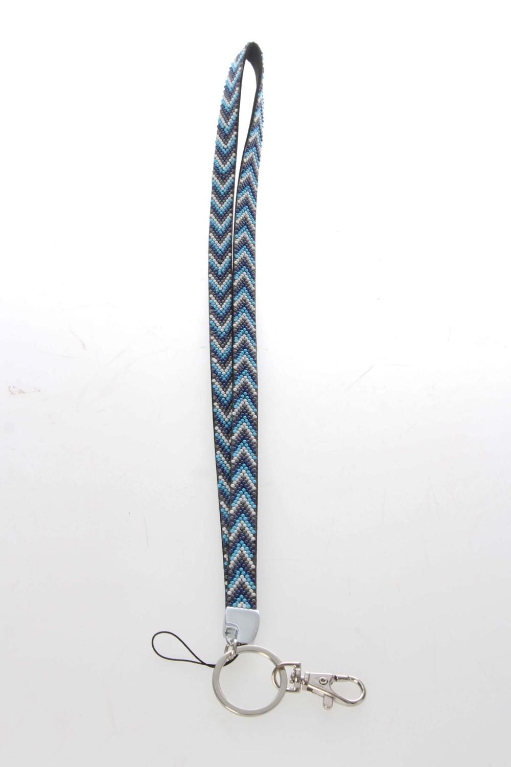 Schlüsselanhängerkette 10er Set "Glitzer"