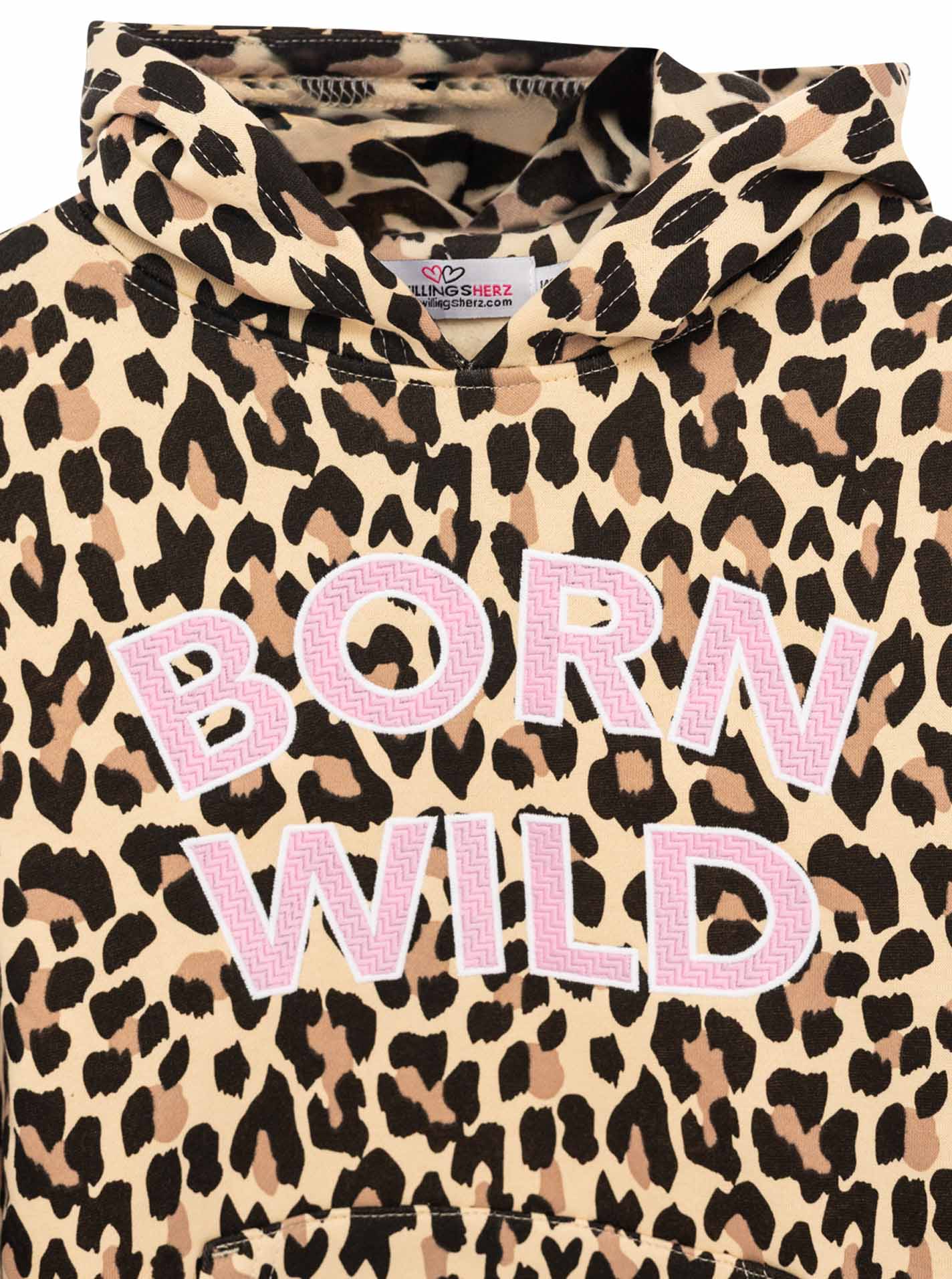 Kids Hoodie "Born Wild"