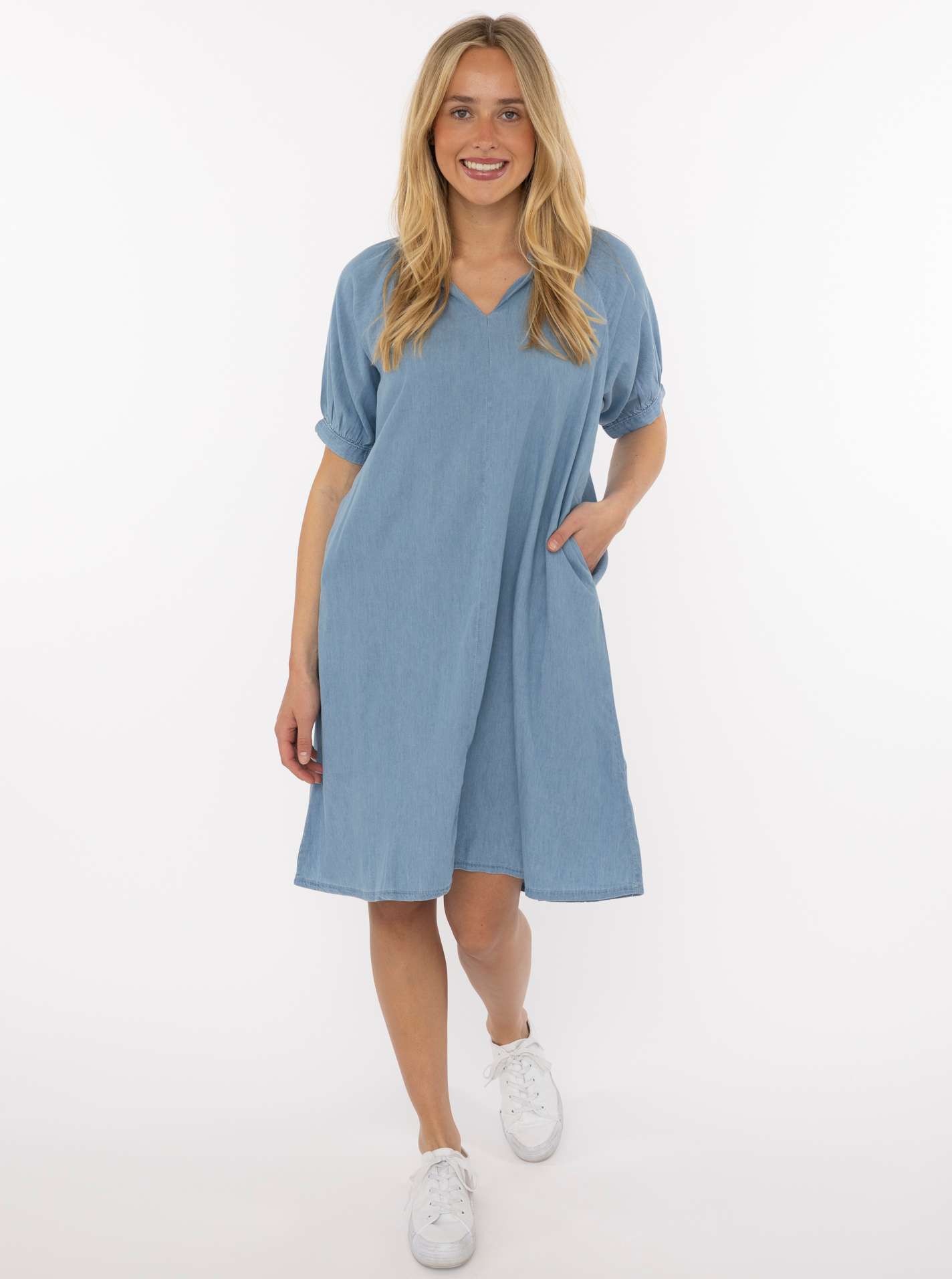 Blusenkleid aus Lyocell