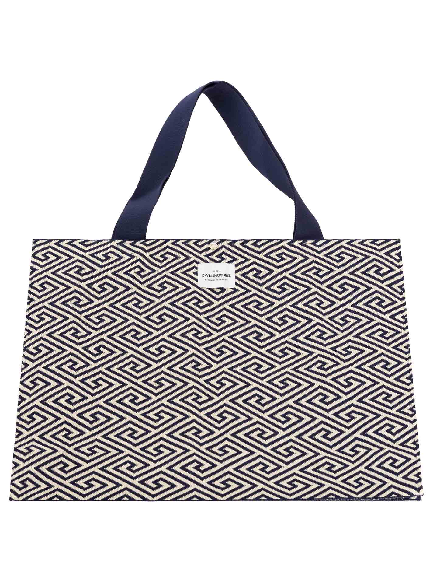 ART6893595b26ebe_003_Tasche_StrickOrnamente_4609_K25318_Navy XXL Shopper "Ornamente"