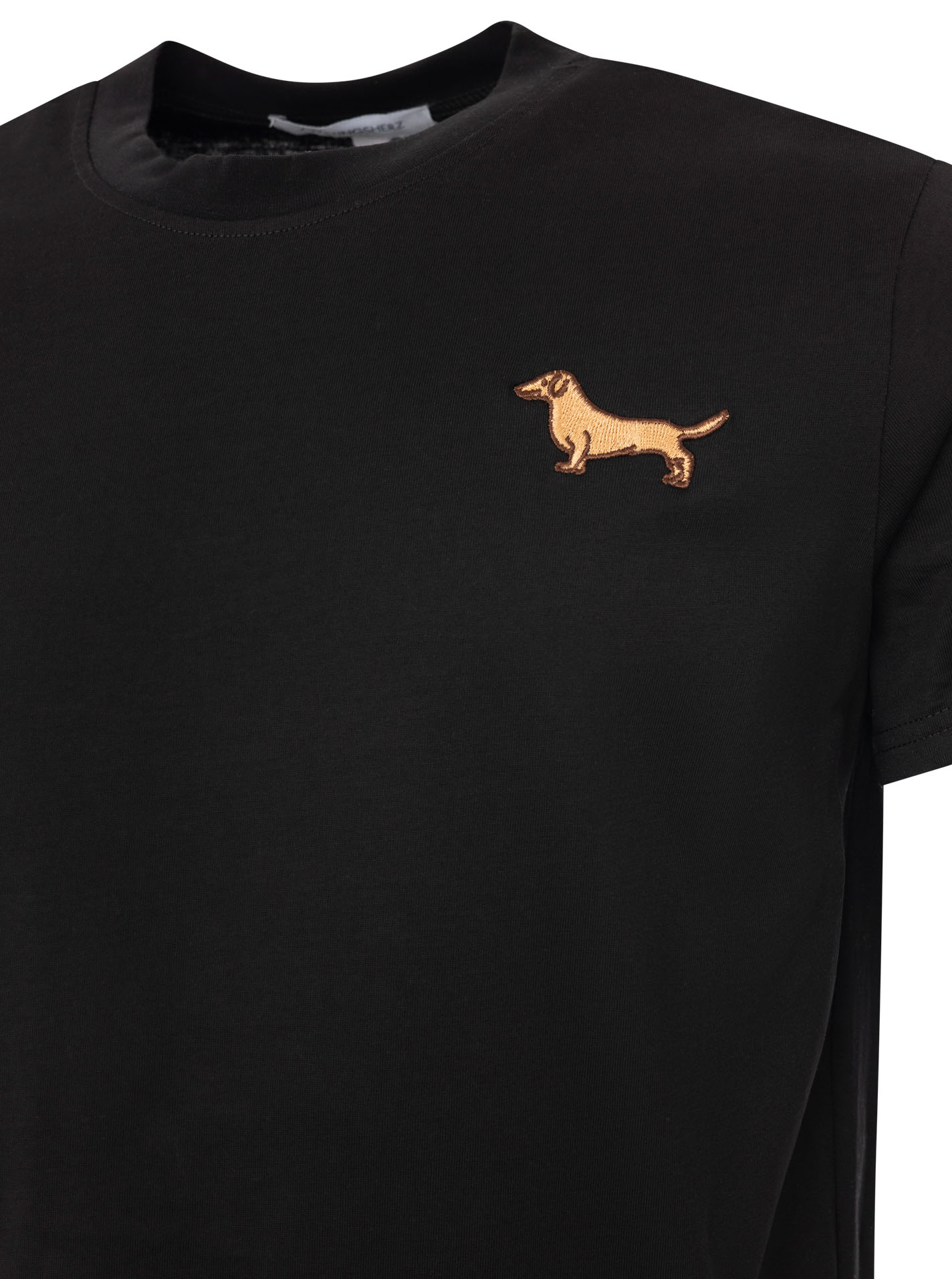 Slim Fit Herren T-Shirt "Dog Stickerei"