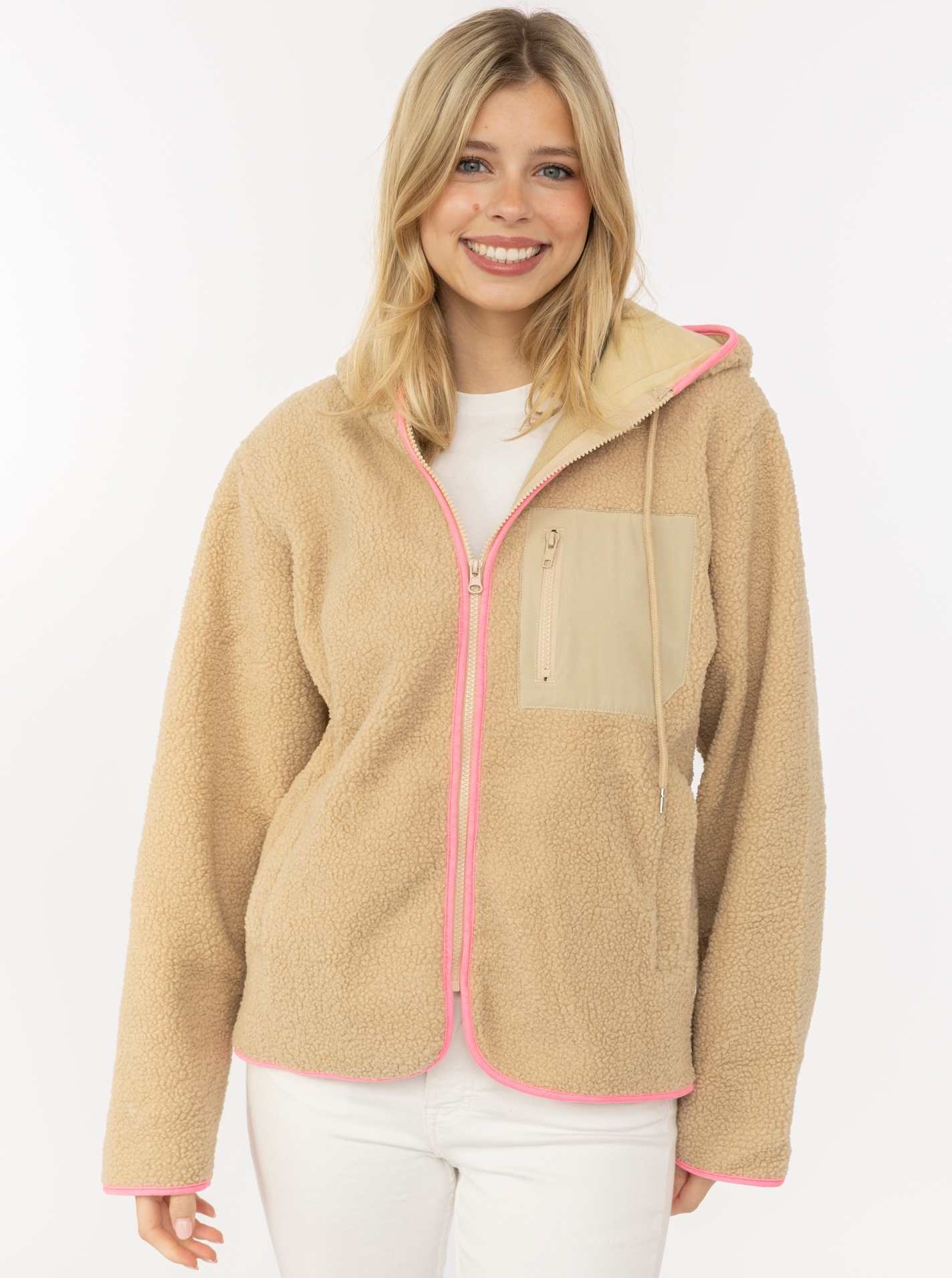 Teddyjacke mit Kapuze "Classic"