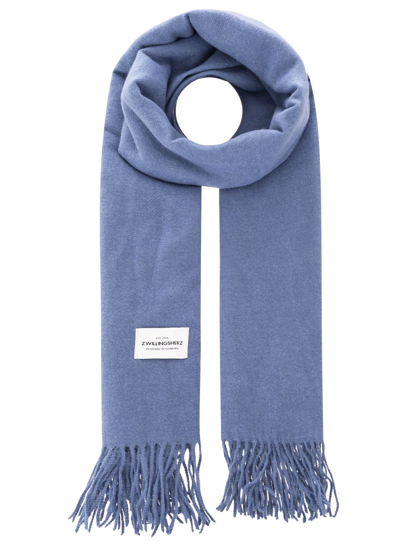 Winterschal "Fransen Uni"