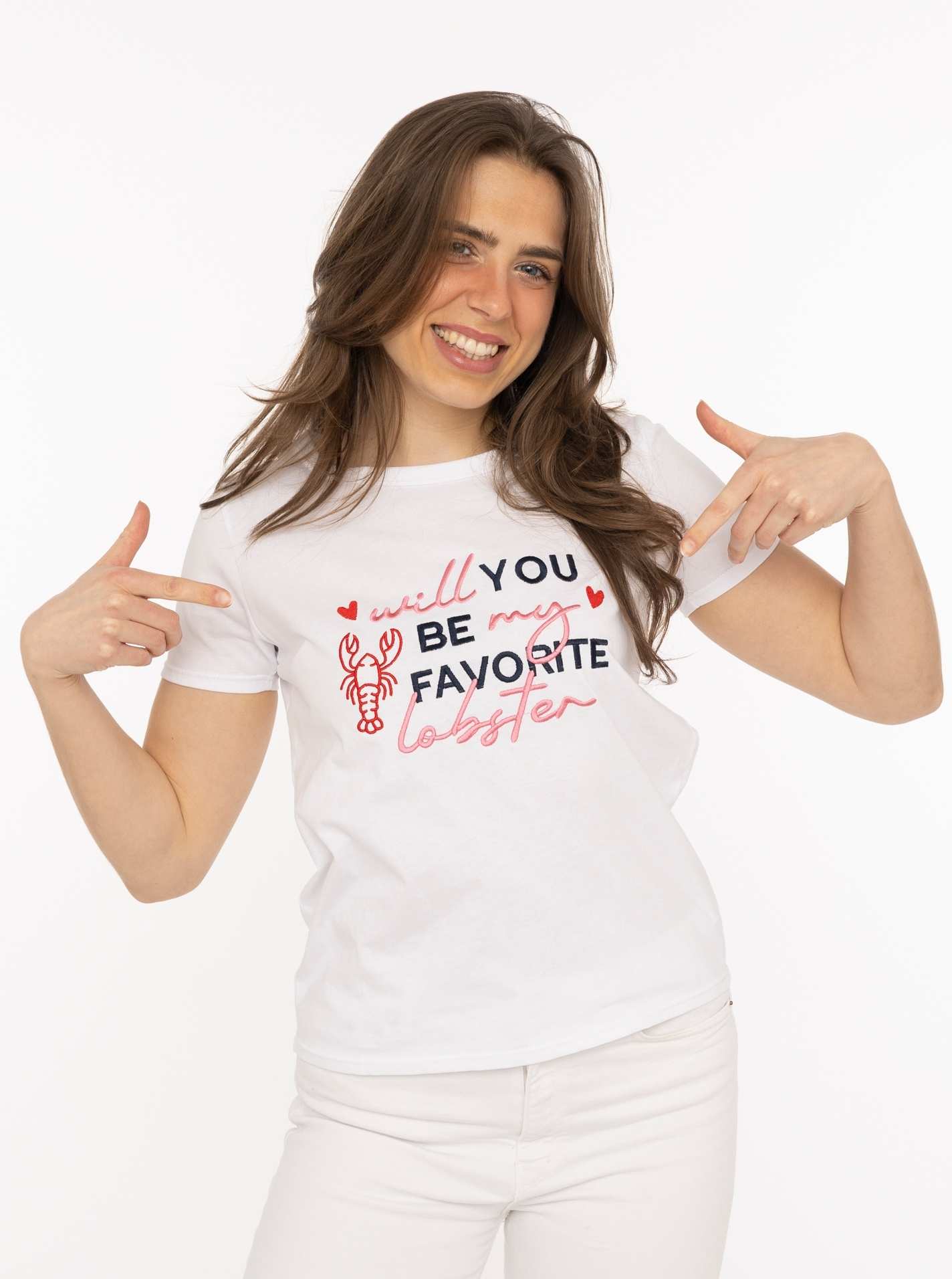 ART69ccdbe355f91_027_Model_T-Shirt_Lobster_47034_027_Wei T-Shirt "Lobster"