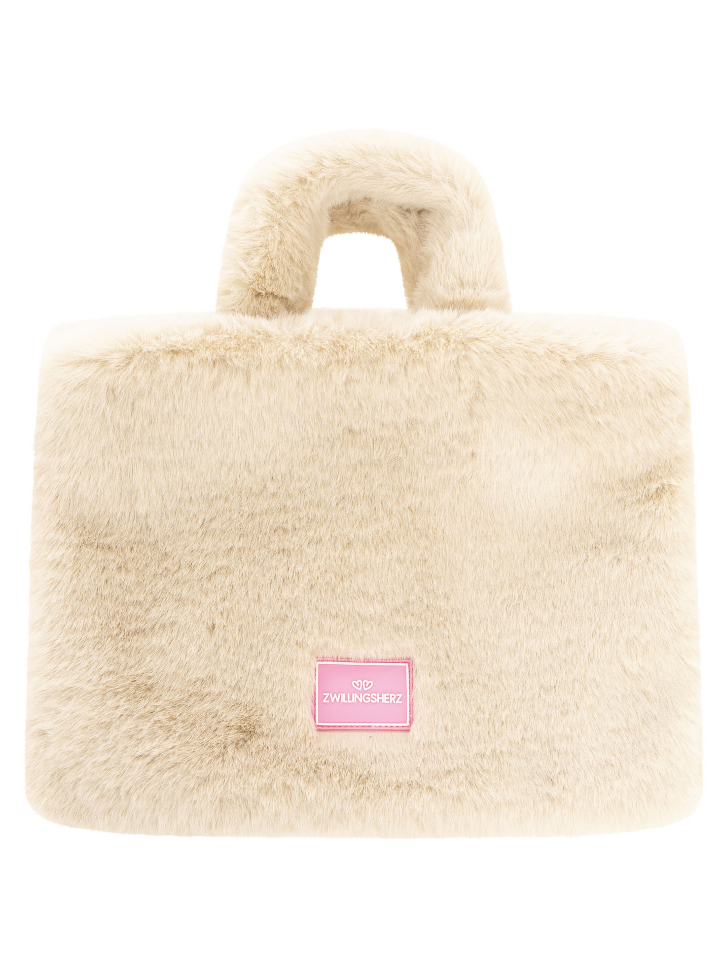 Shopper mit Tragegurt "Flauschig"