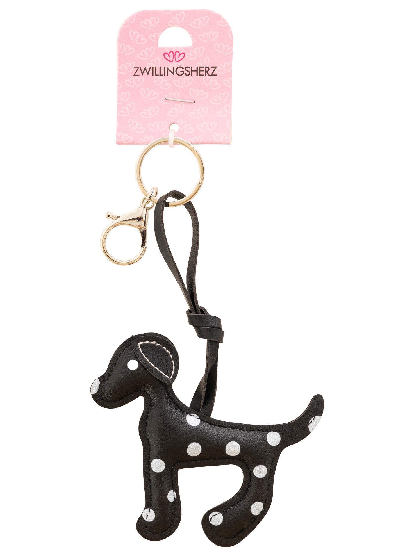 Schlüsselanhänger 10er Set "Dog & Dots" Schlüsselanhänger 10er Set "Dog & Dots"