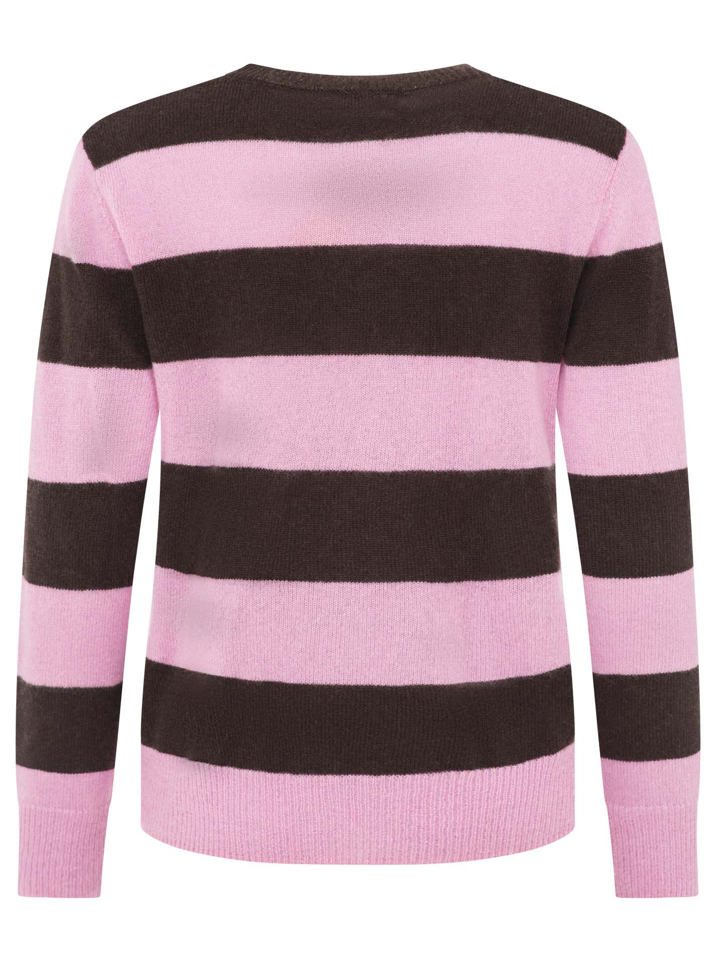 100% Kaschmir Pullover "Blockstreifen"