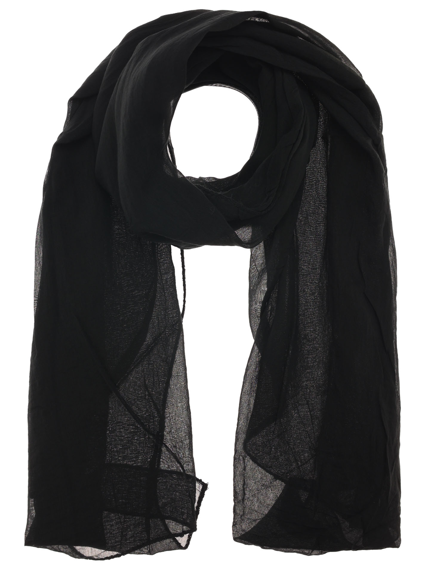 Schal BW/Seide "Uni II"