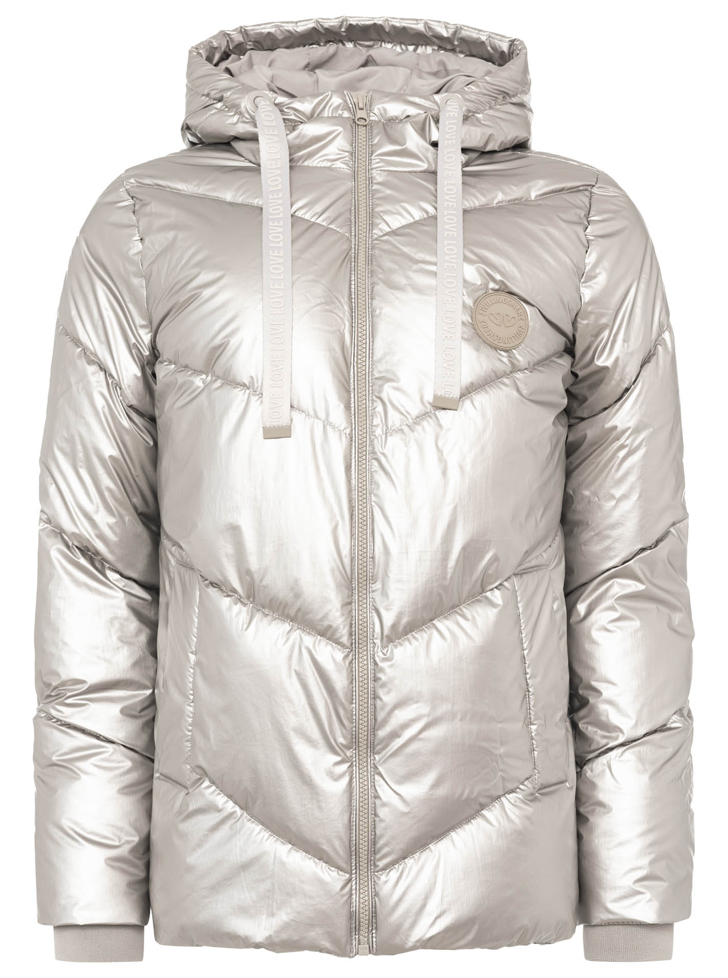 Steppjacke kurz "Zwillingsherz"