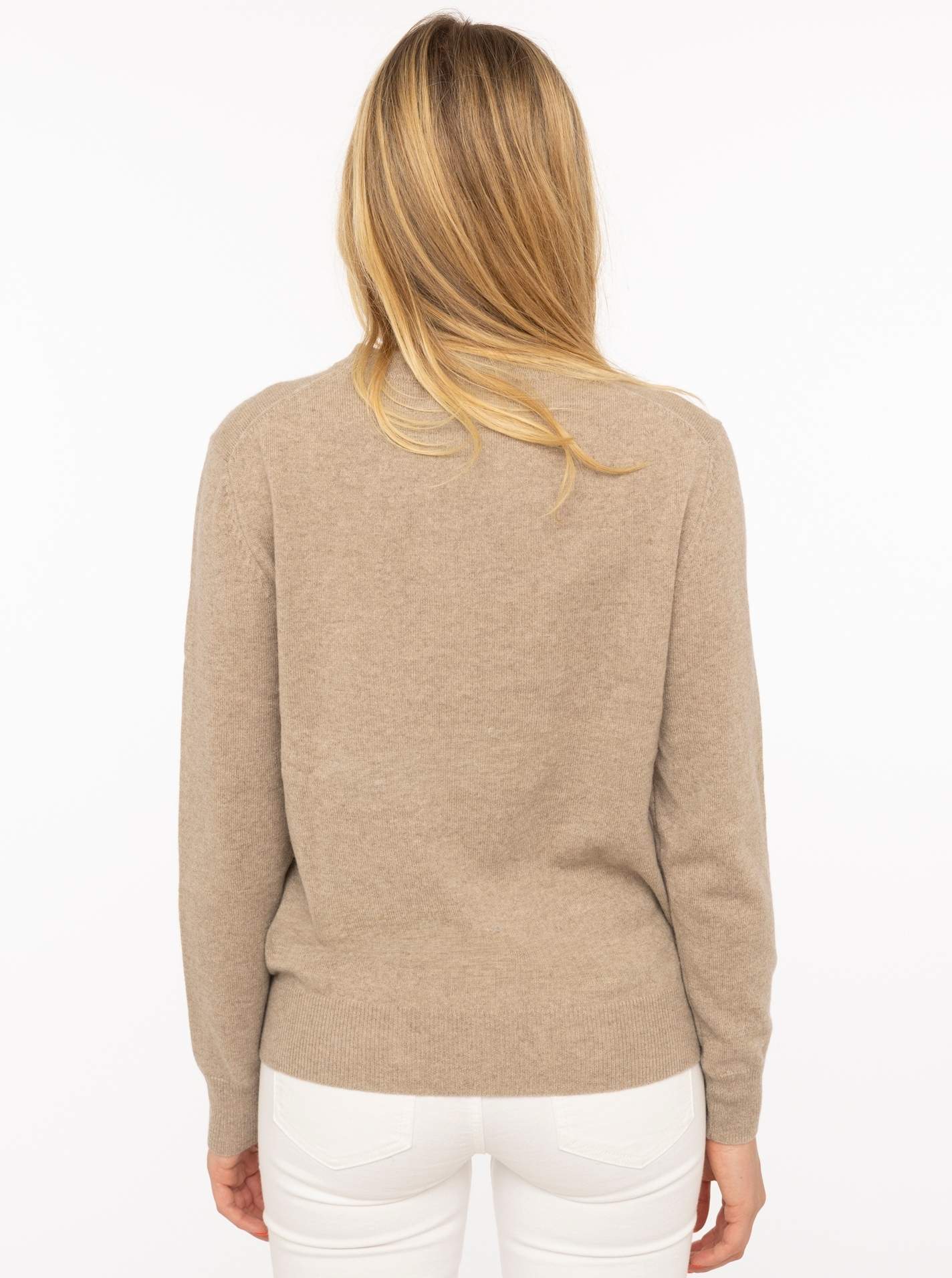 100% Cashmere Pullover Fluffy Dog
