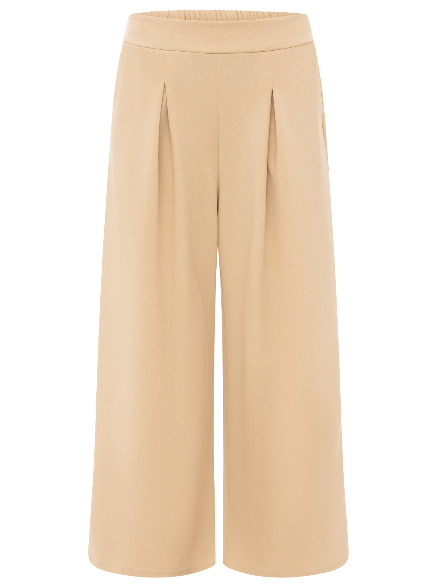 Oversize Stoffhose "Bundfalte"