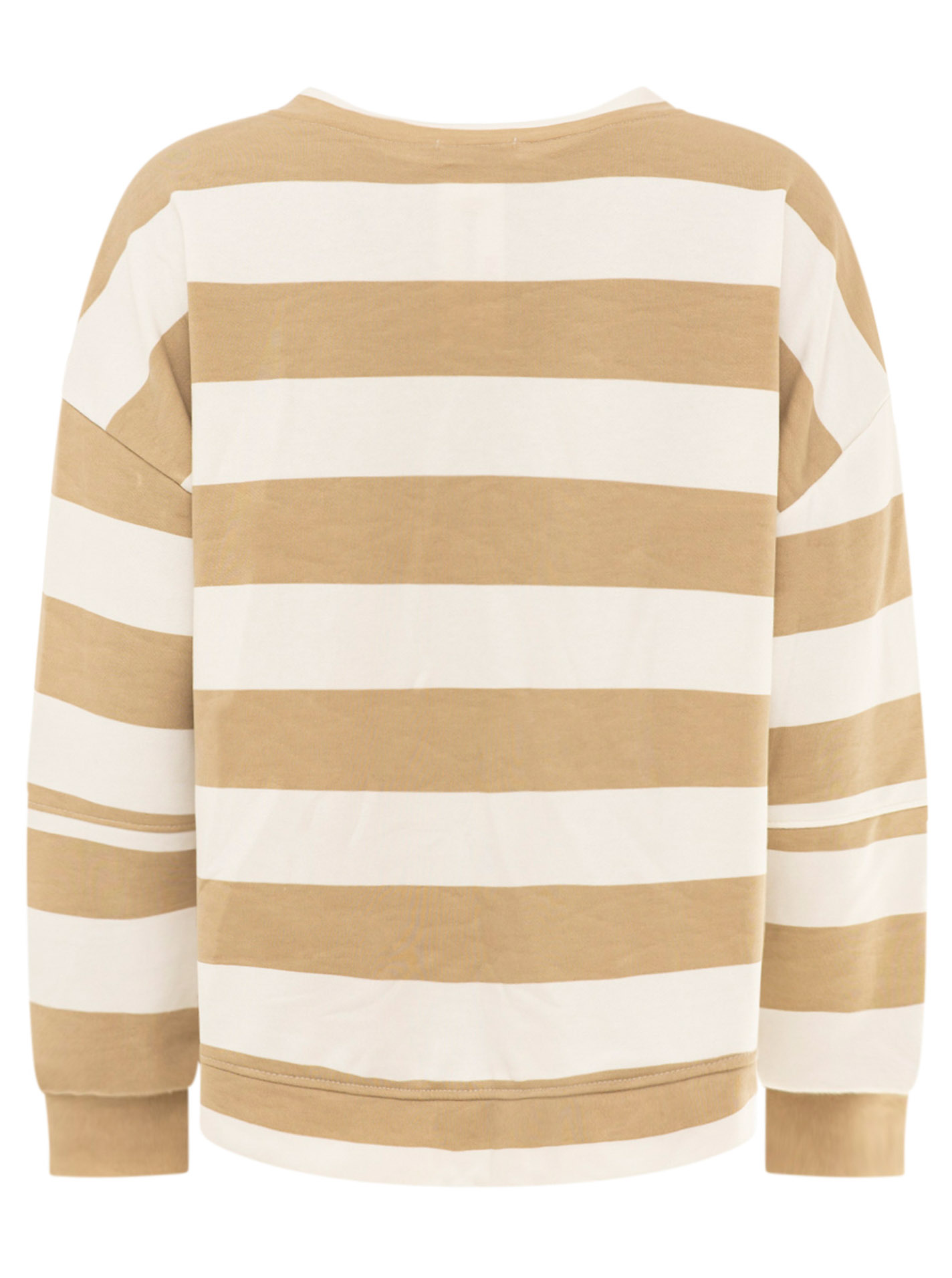 Oversize Sweatshirt "Herbststreifen"