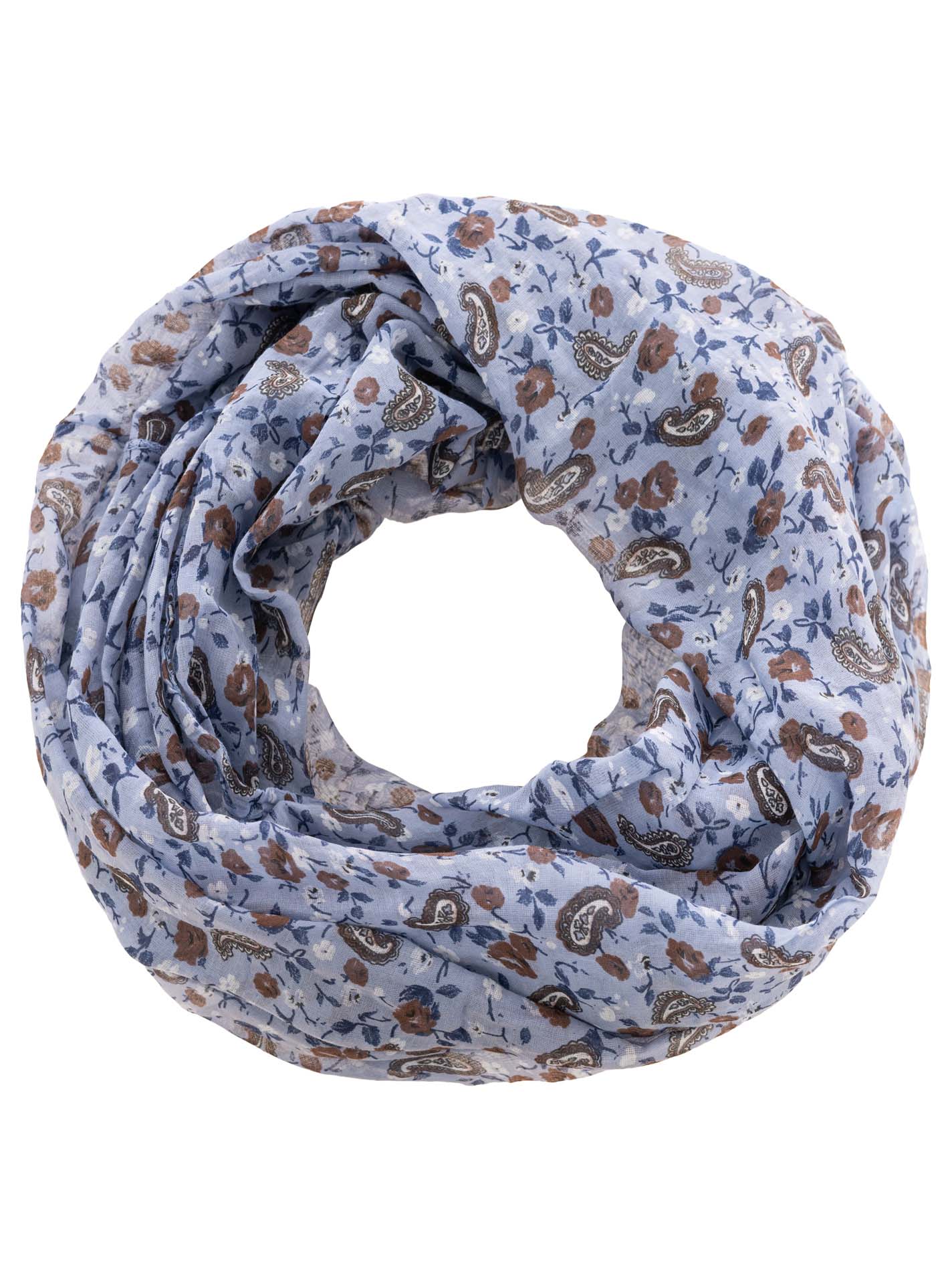 Loop BW/Seide "Paisley Flower" Loop BW/Seide "Paisley Flower"