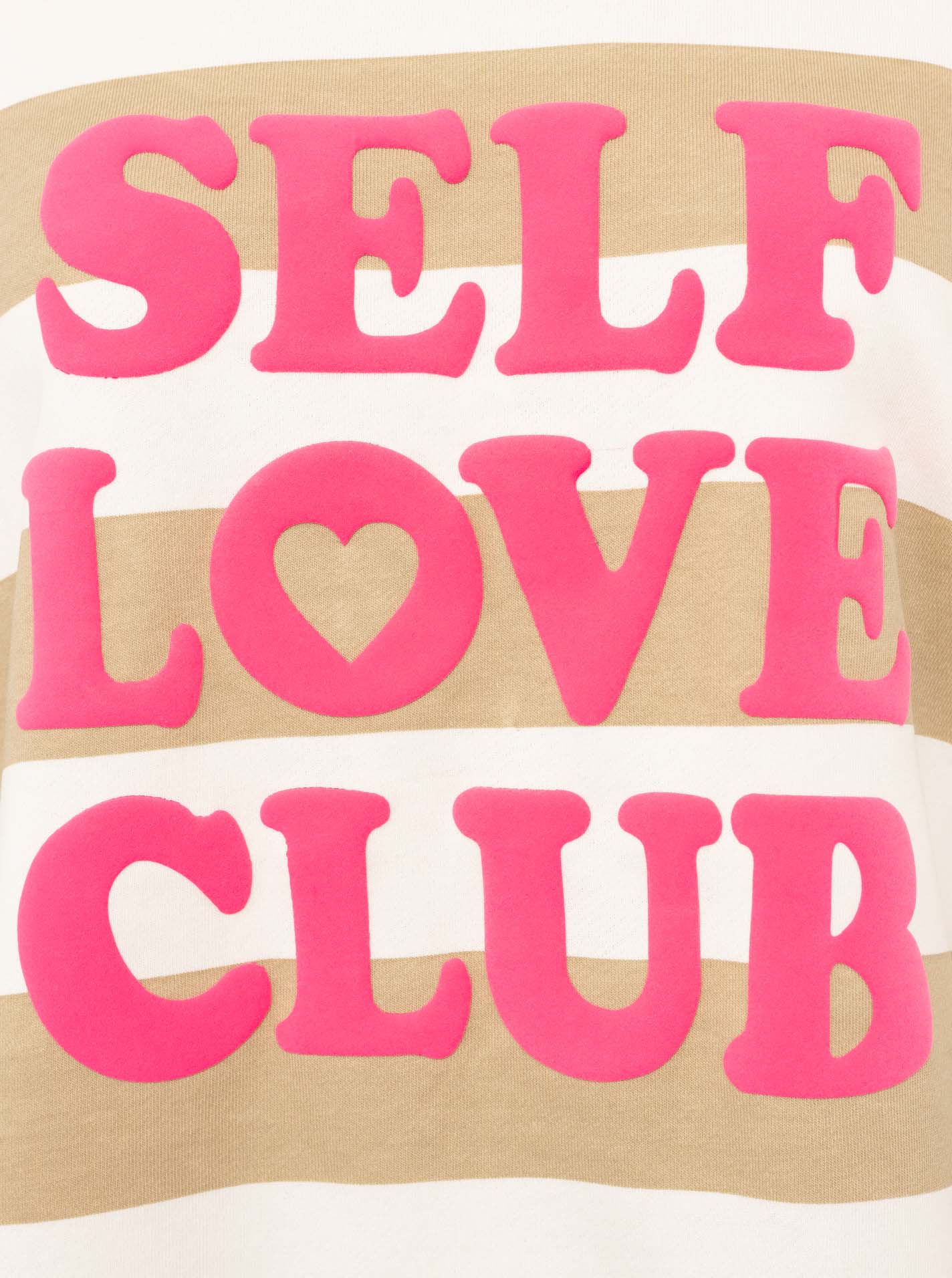 Pullover Sweat Rundhals "Self Love Club"