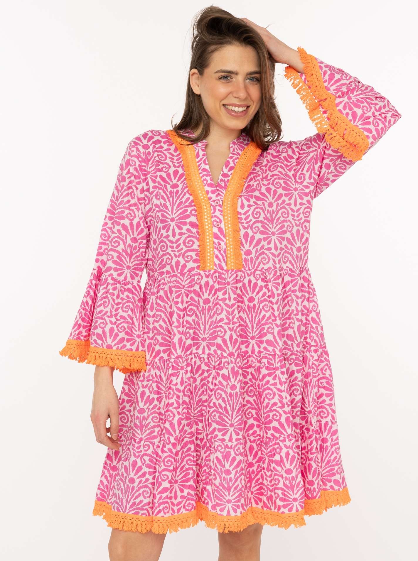 Kleid "Flower Layout"