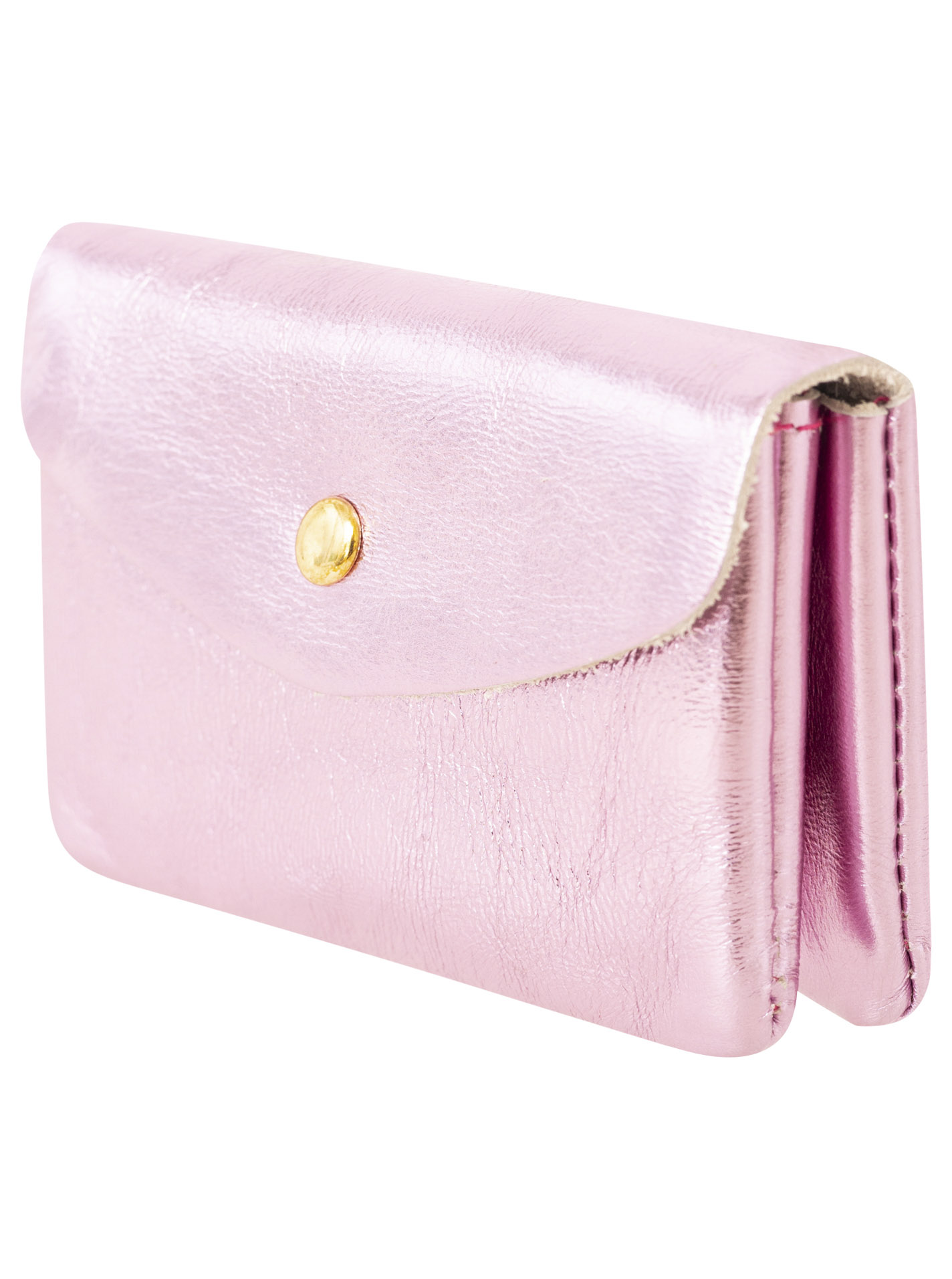 Lederbörse "Druckknopf"