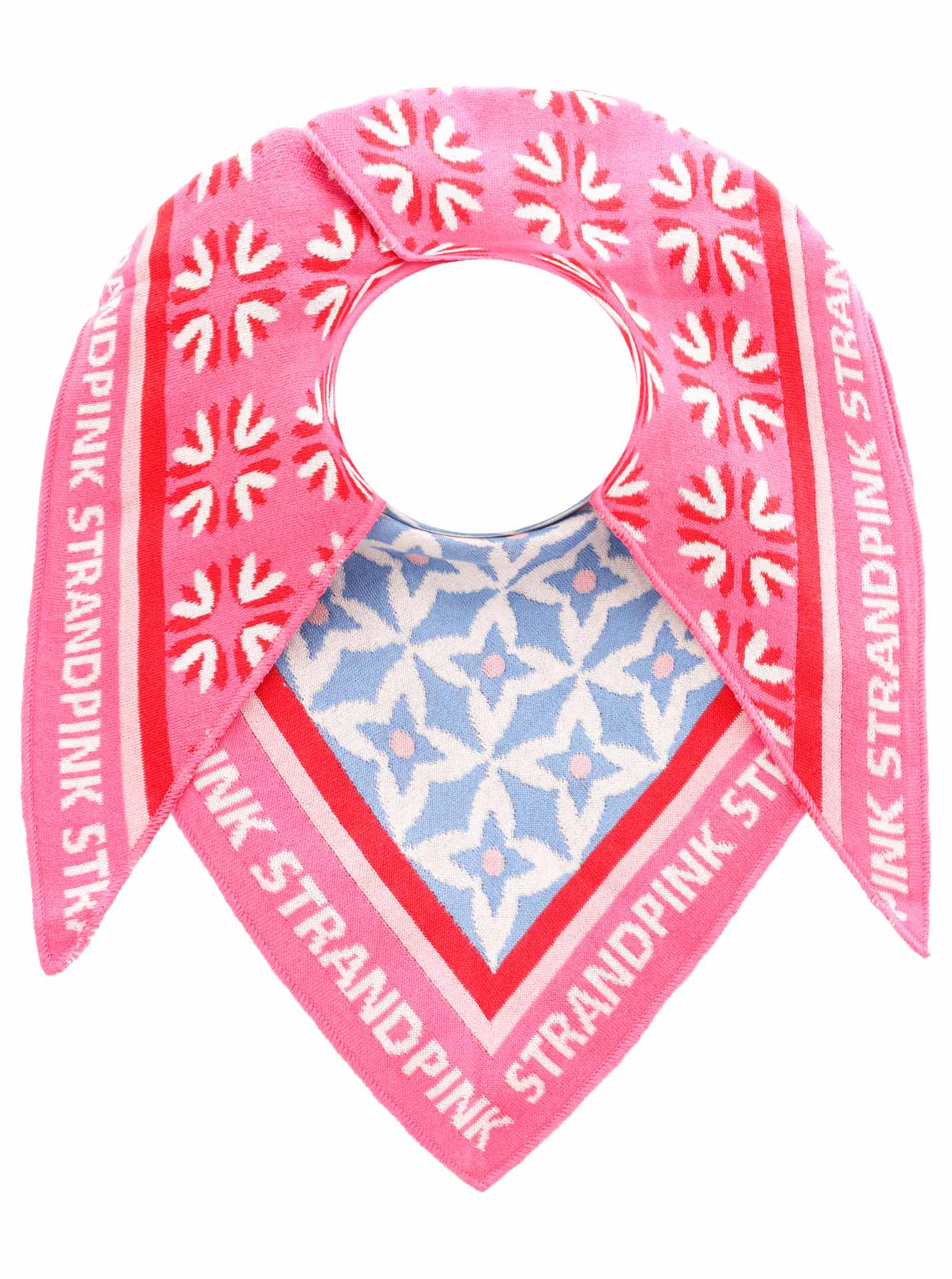 ARTKK67a4a3b5766b33468 Dreieckstuch BW "Ornament Strandpink"