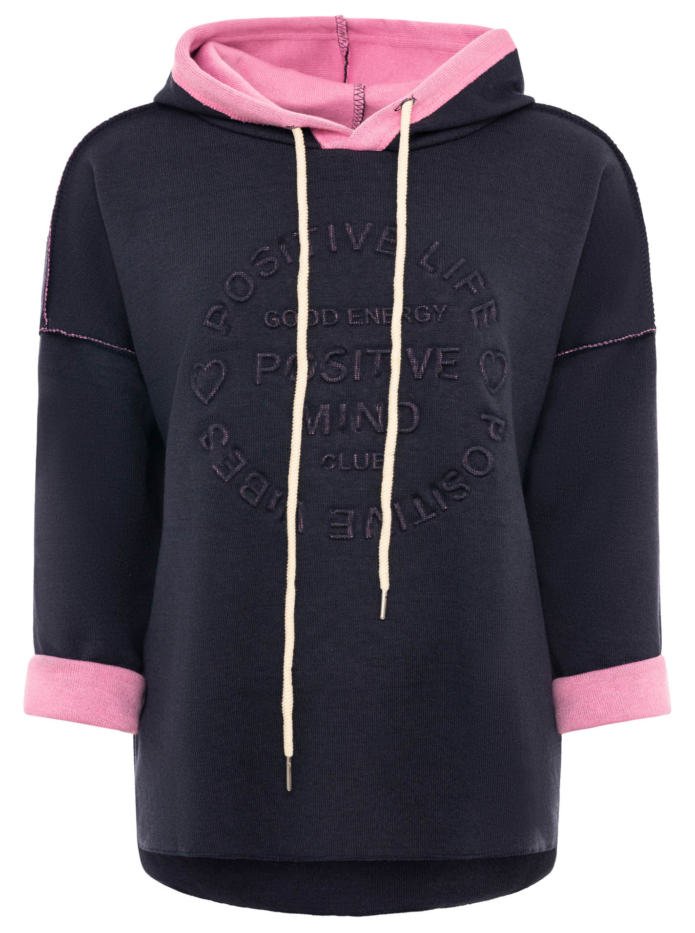 Doubleface Hoodie "Positive Mind"