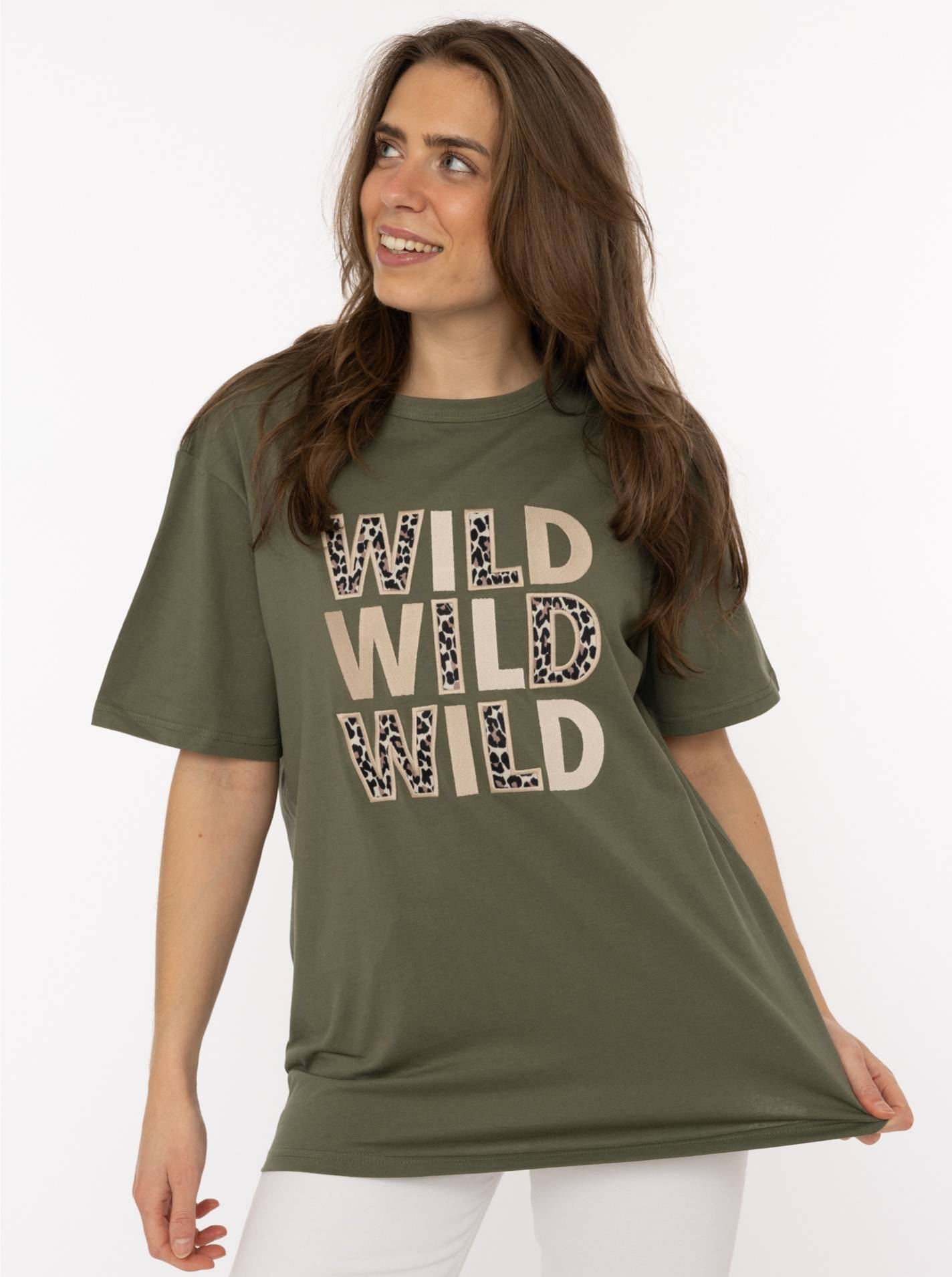 T-Shirt Oversize "Wild Wild Wild"