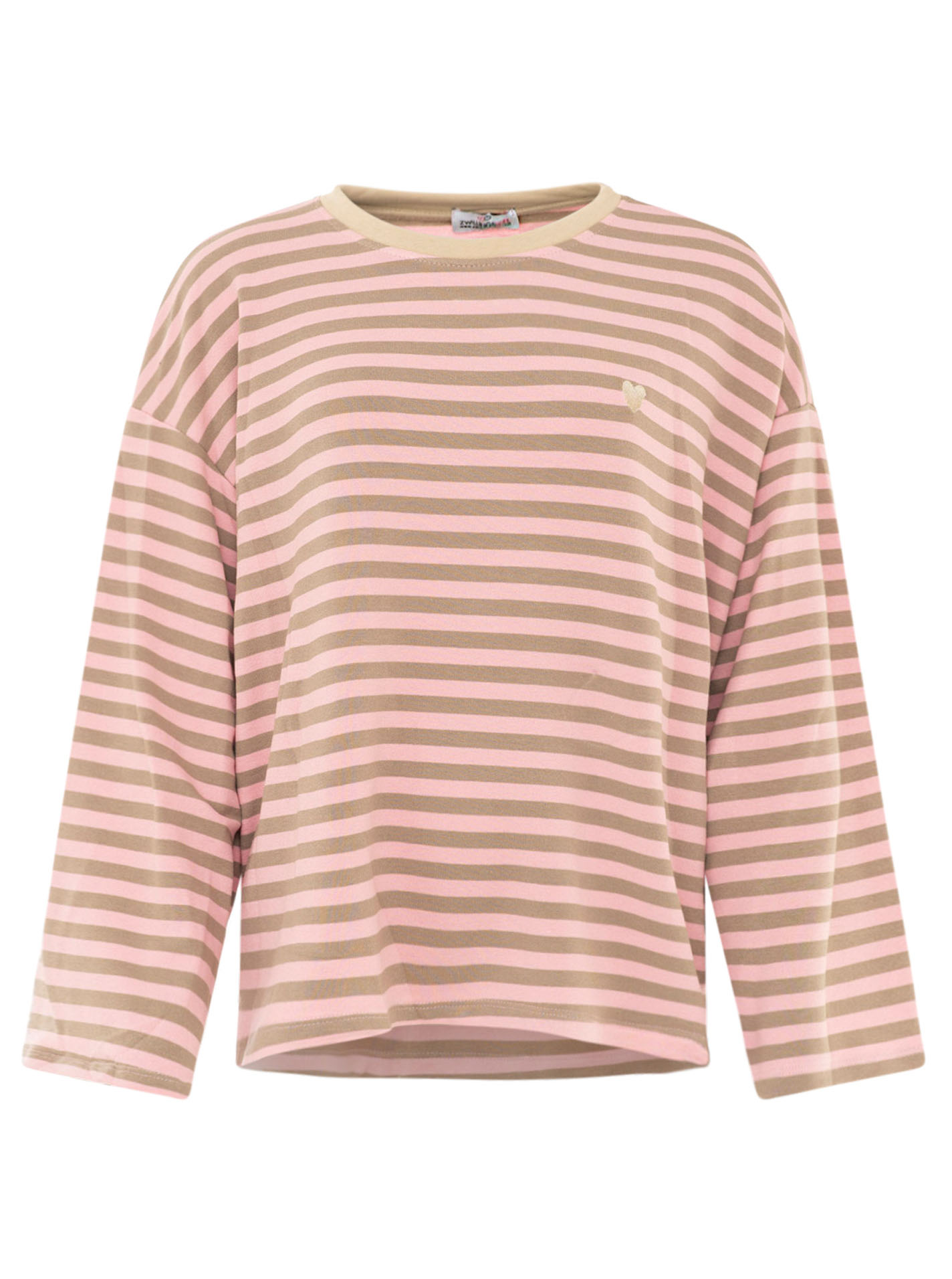 Longsleeve "Streifen & Herz"