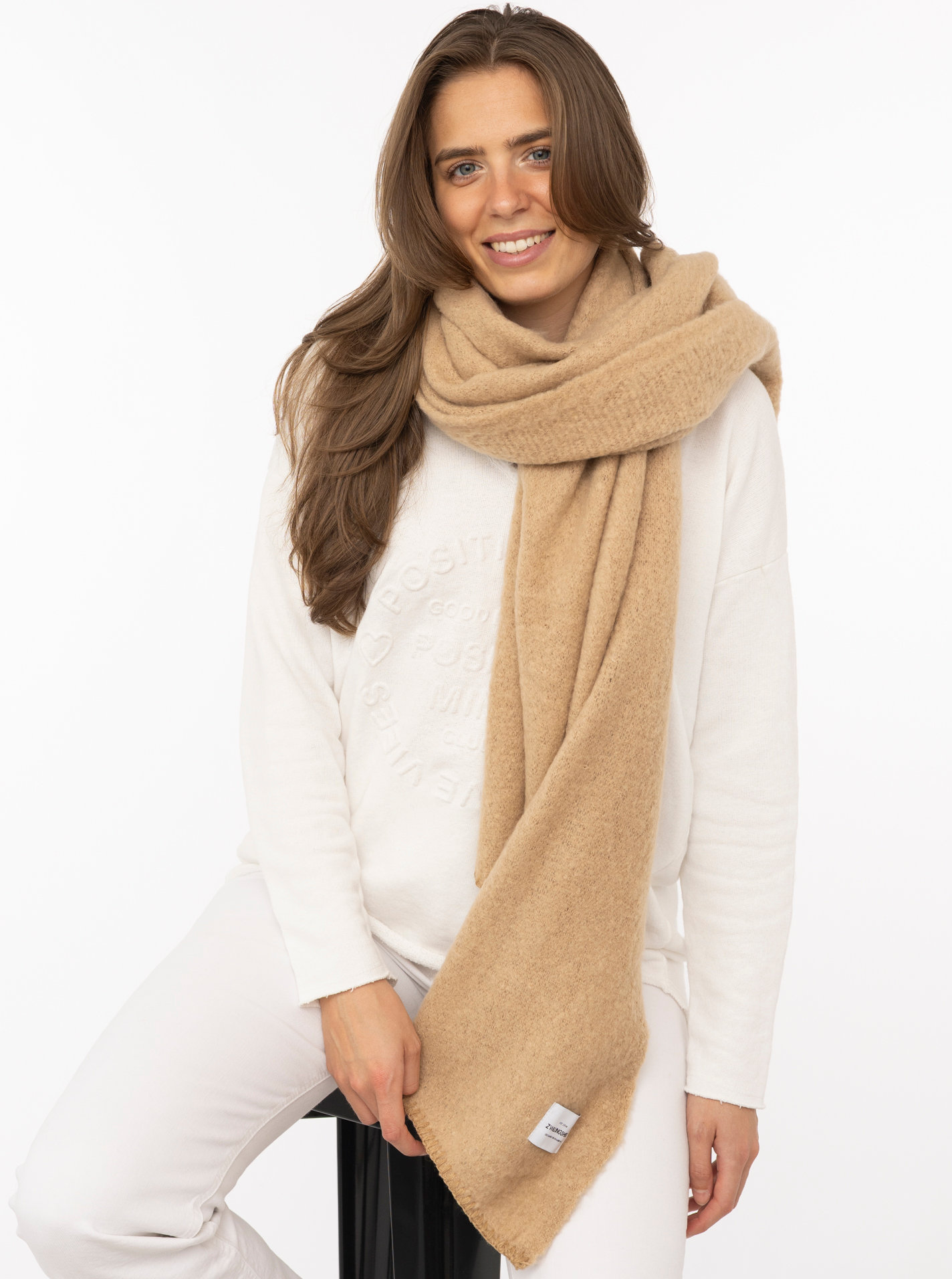 Kuschelschal "Uni Bouclé"
