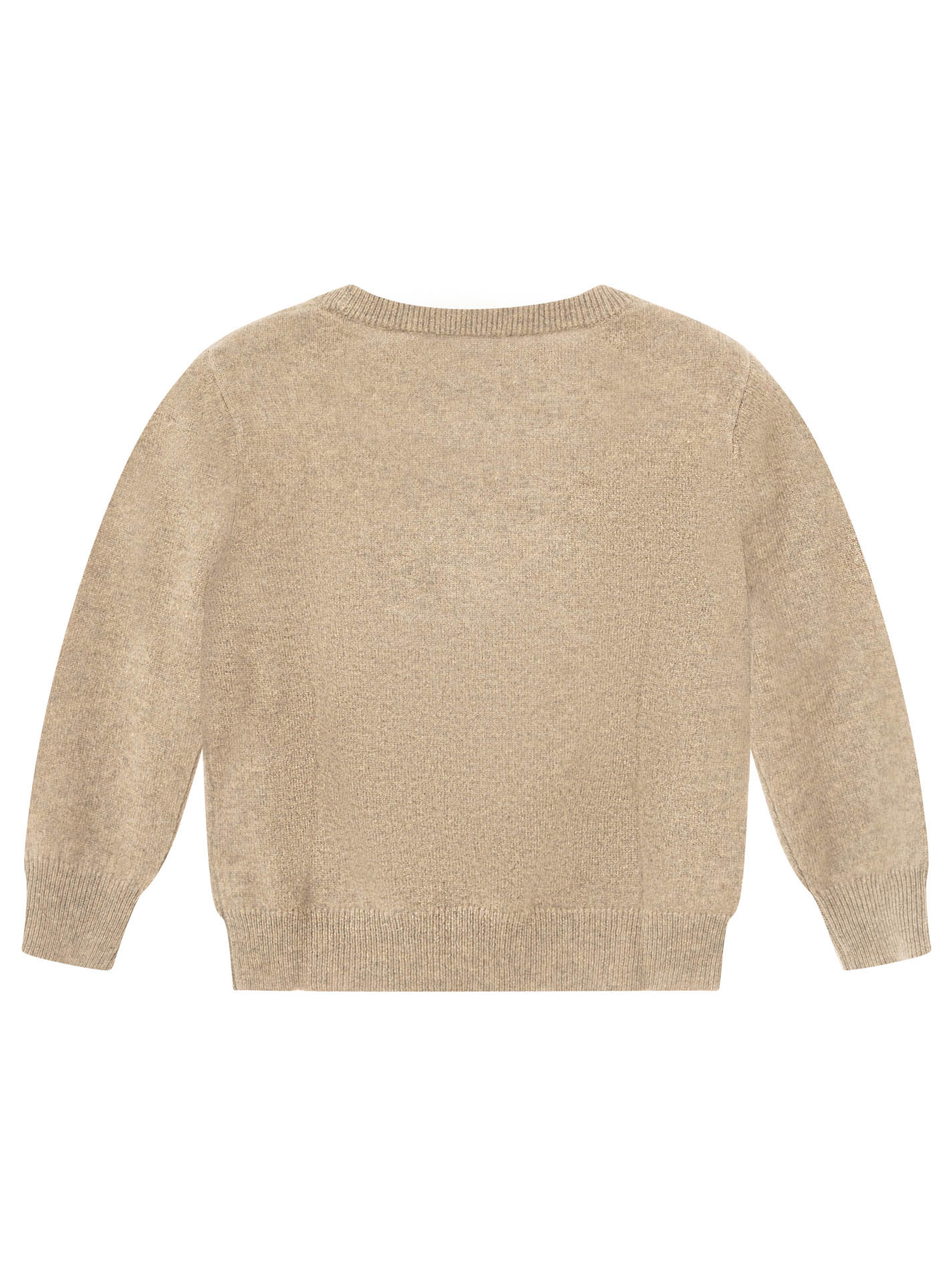 100% Cashmere Kids Leopard Pullover Intarsia