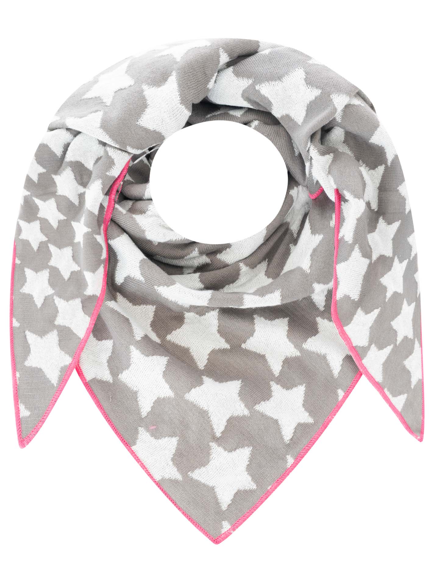 Dreieckstuch BW "Sterne" Dreieckstuch BW "Sterne"