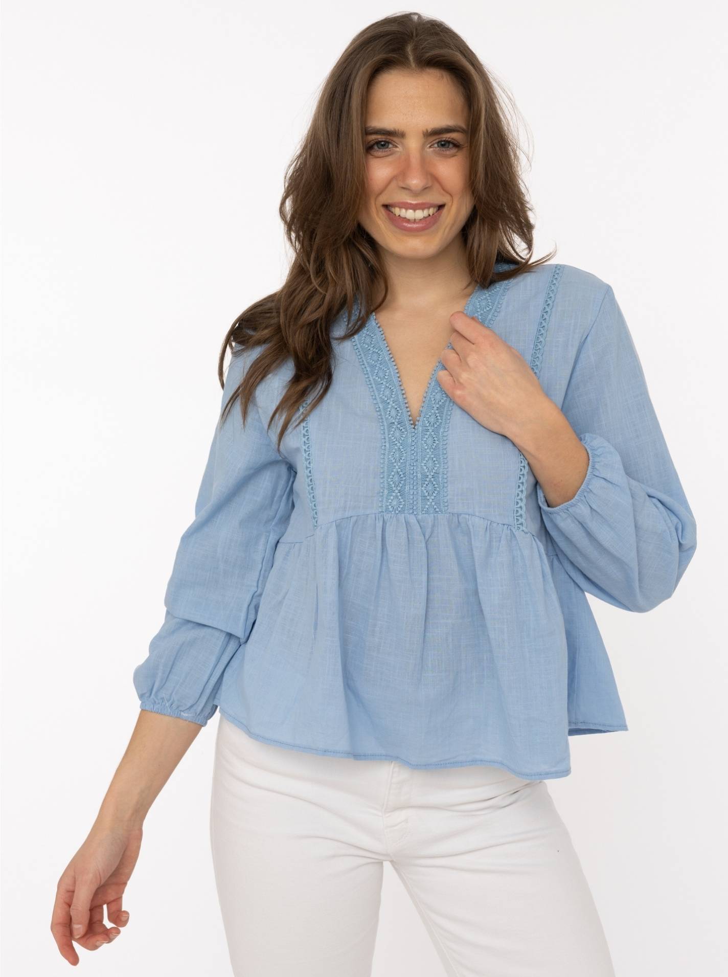 Bluse BW "Ornamente"