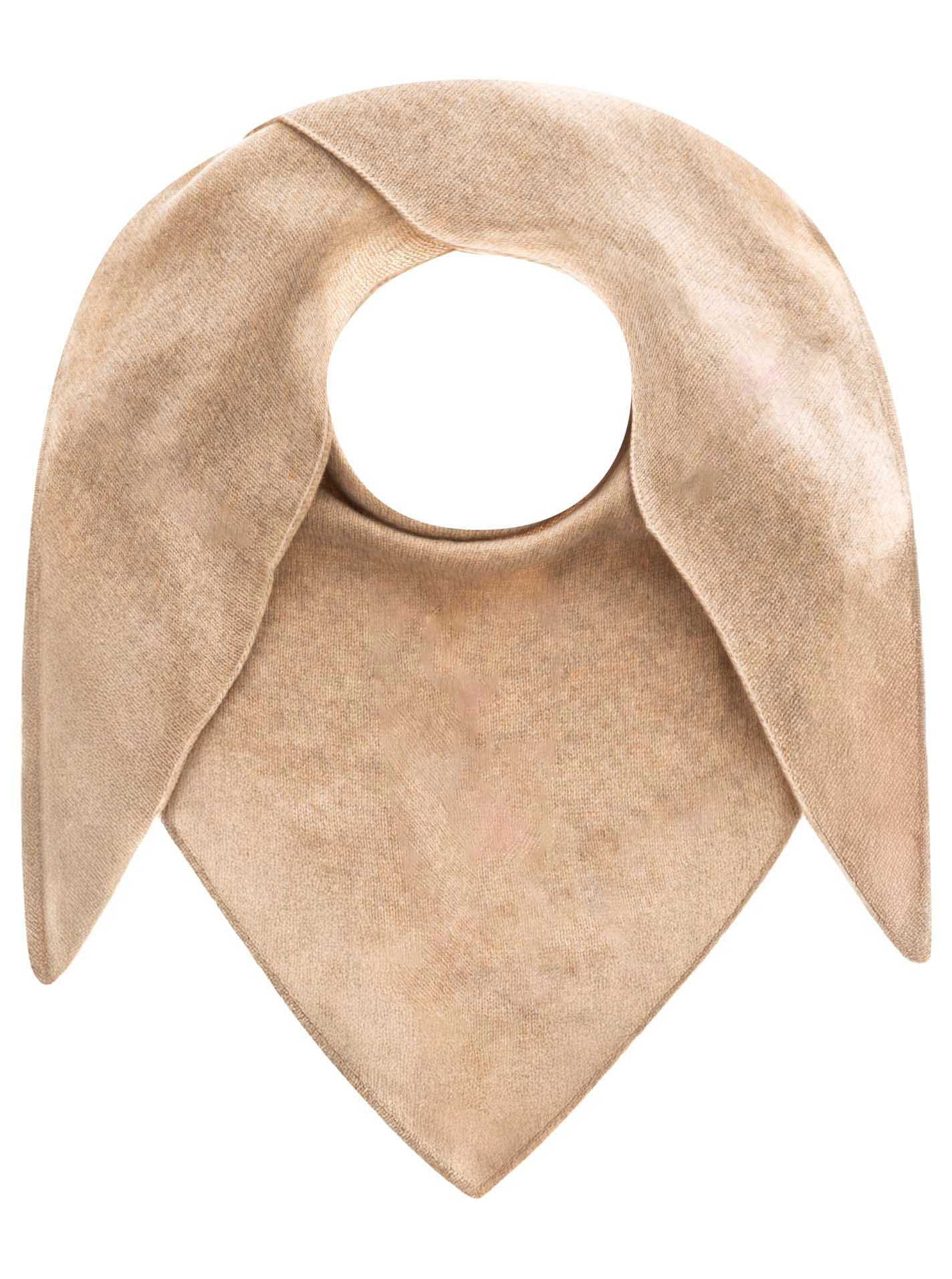 100% Cashmere Dreieckstuch "Uni"