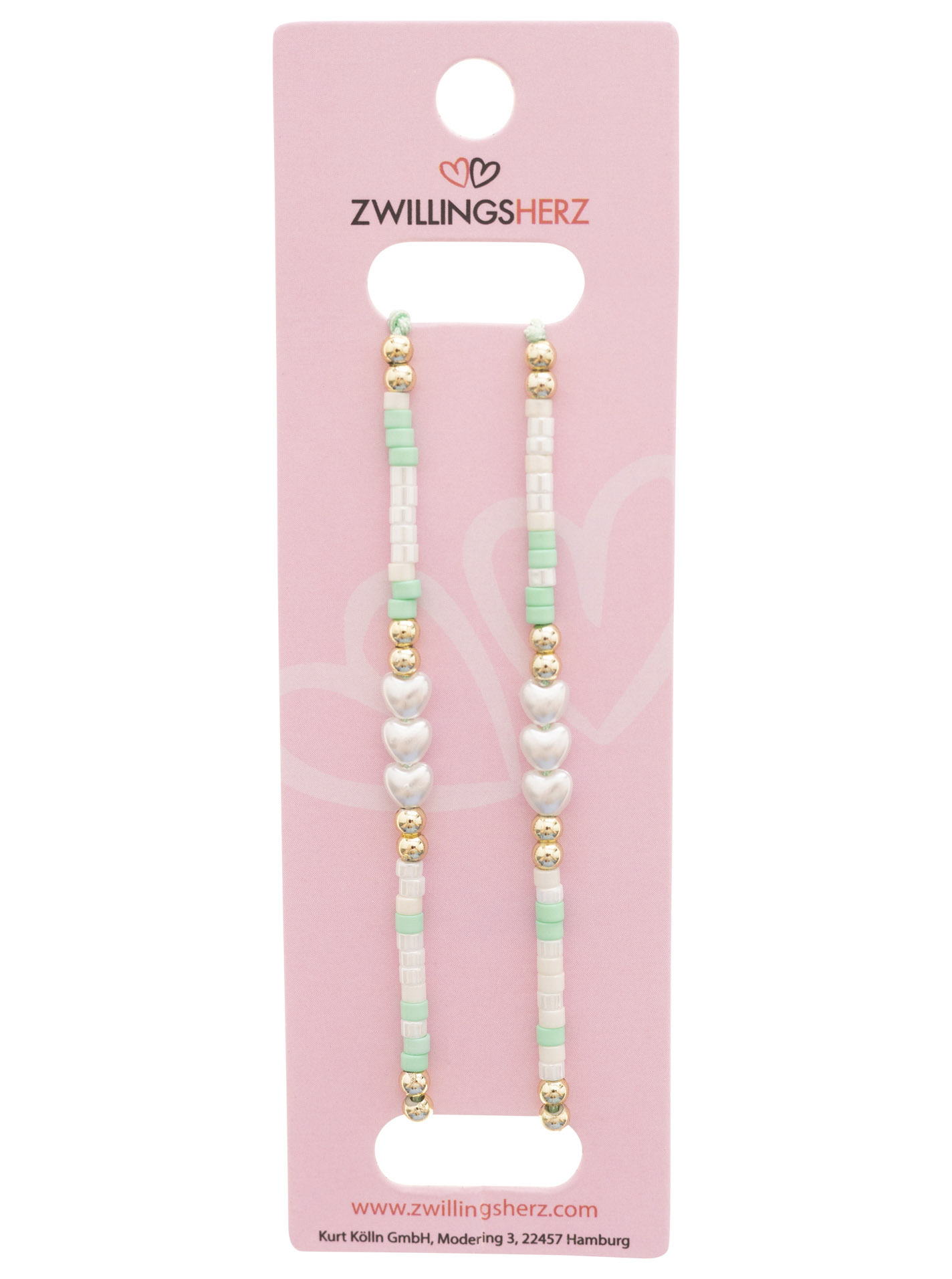 Armband 10er Set "Herzchen"